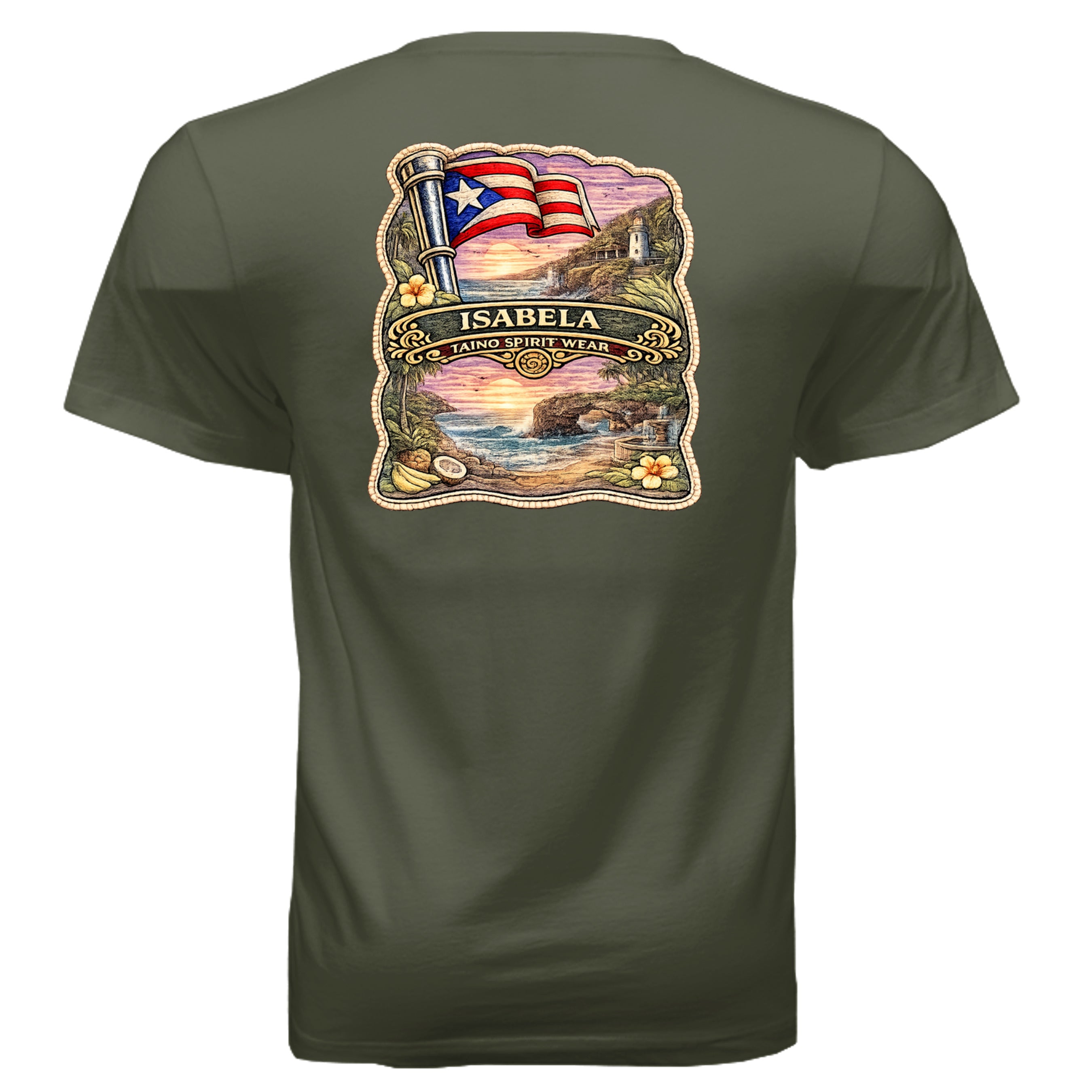 MILITARY GREEN - 3005 - BACK