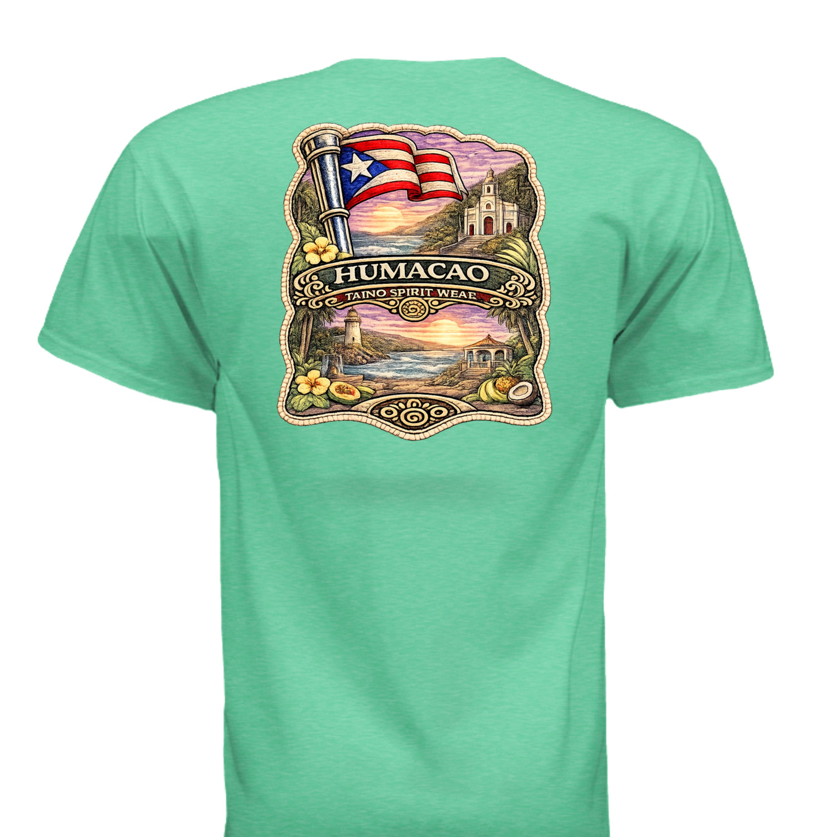 HEATHER IRISH GREEN - G64V - BACK