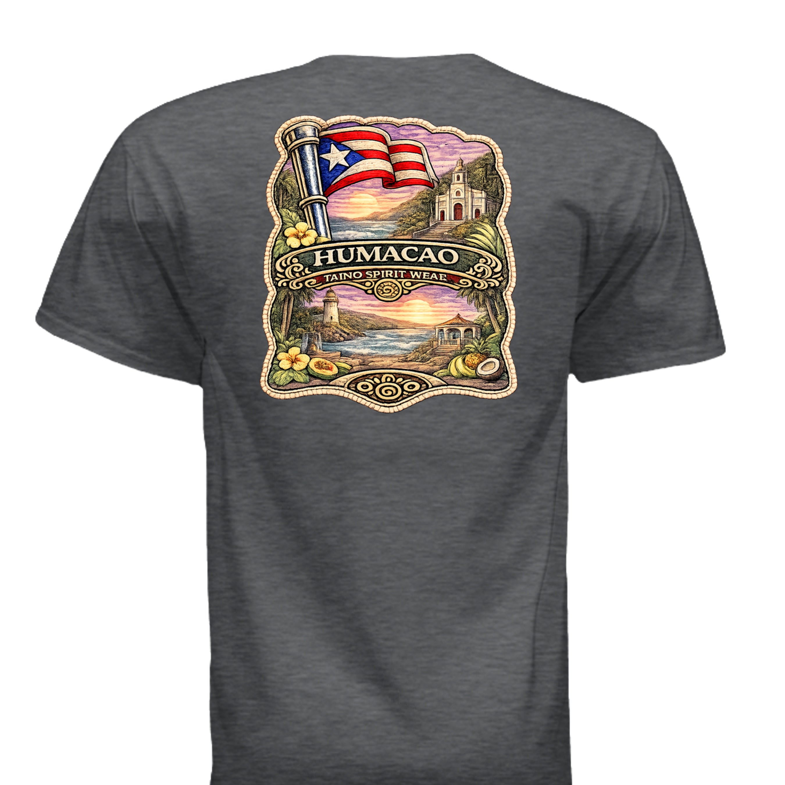 DARK HEATHER - G64V - BACK