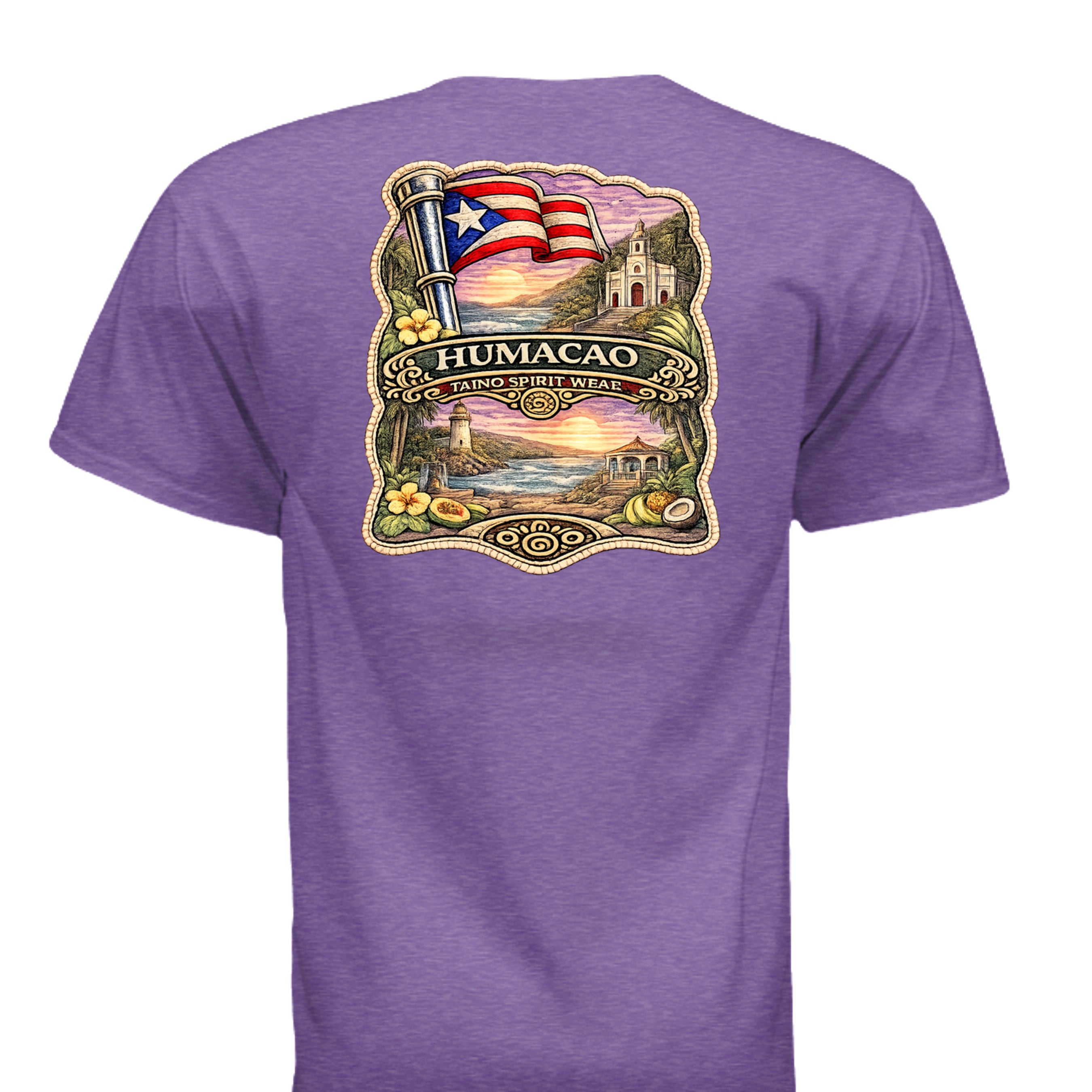 HEATHER PURPLE - G64V - BACK