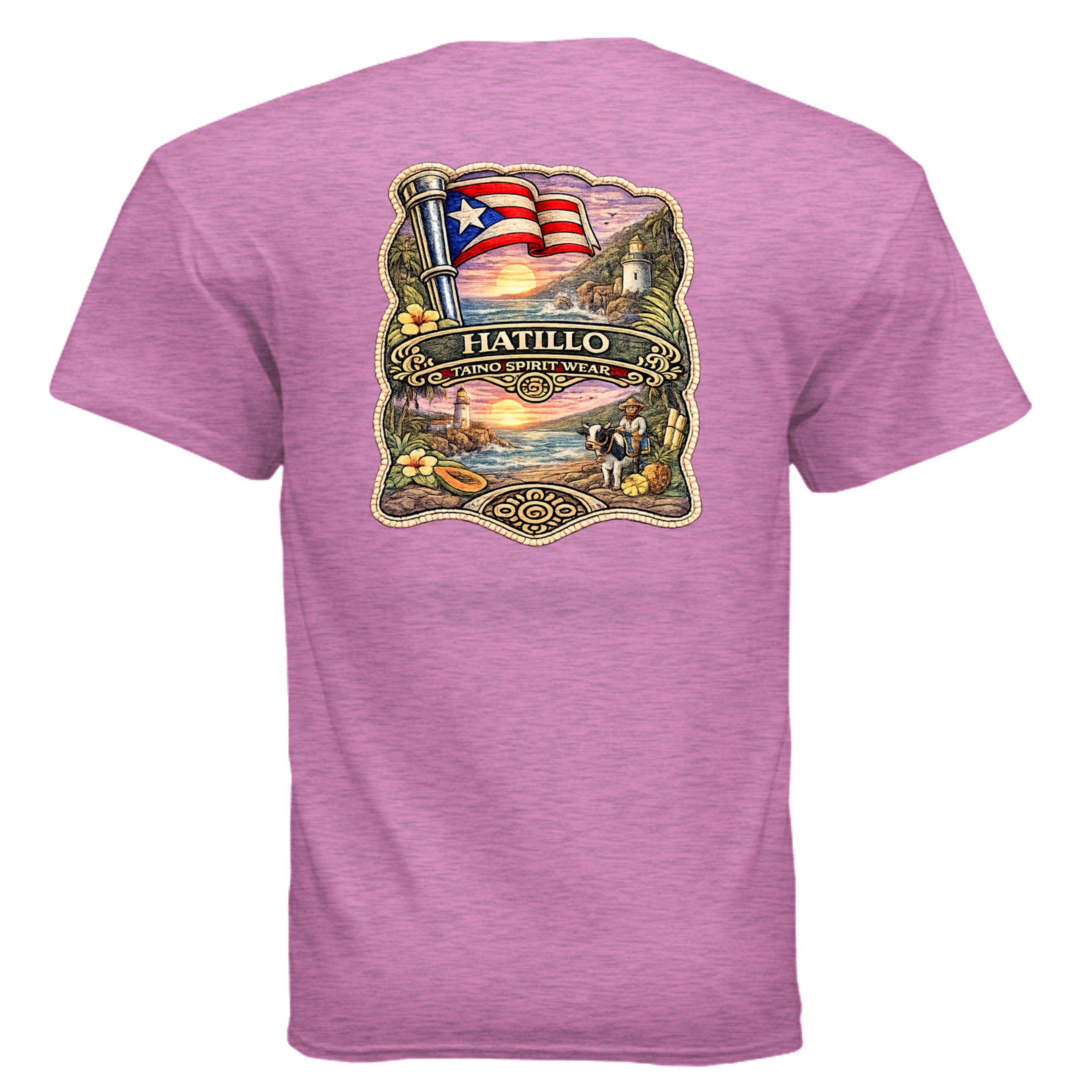 HEATHER RADIANT ORCHID - G500 - BACK