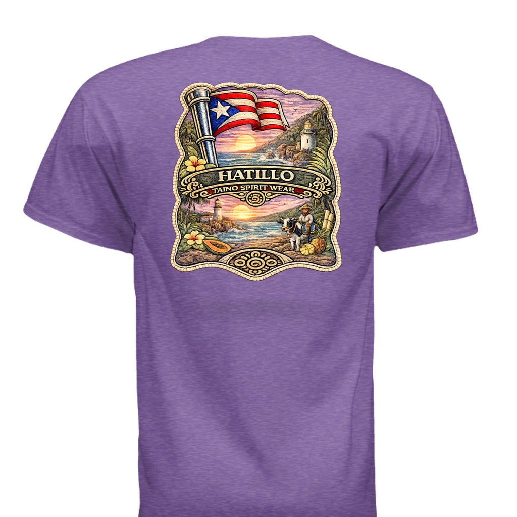 HEATHER PURPLE - G64V - BACK