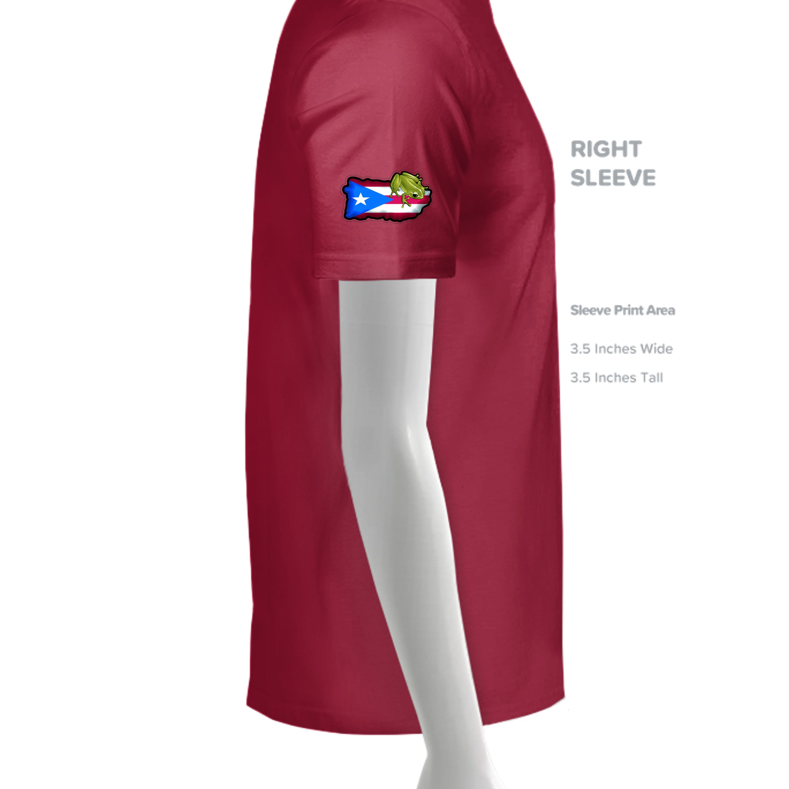 CHERRY RED - G64V - SLEEVE_RIGHT