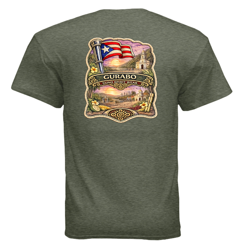 HEATHER MILITARY GREEN - G500 - BACK