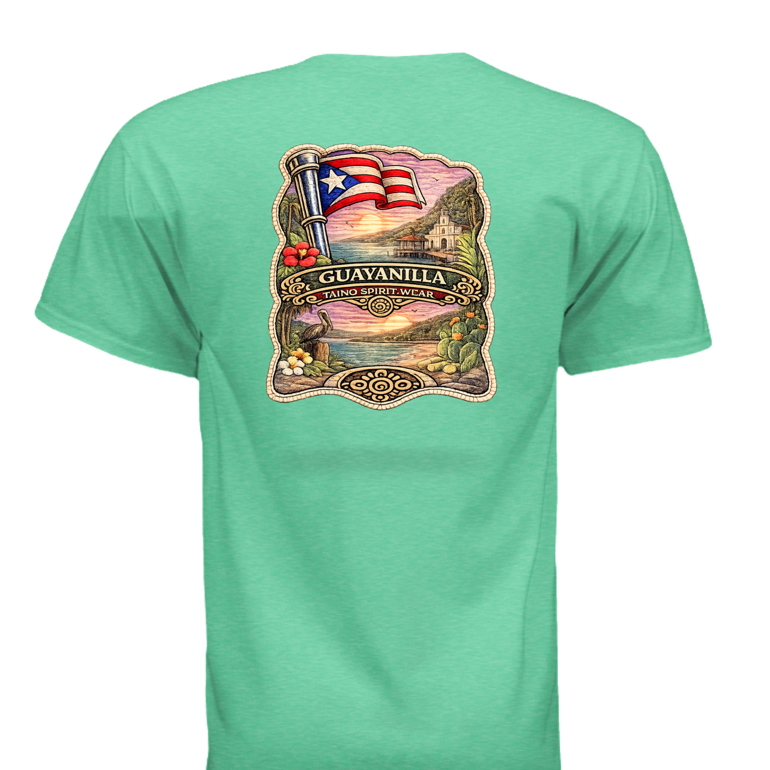HEATHER IRISH GREEN - G64V - BACK