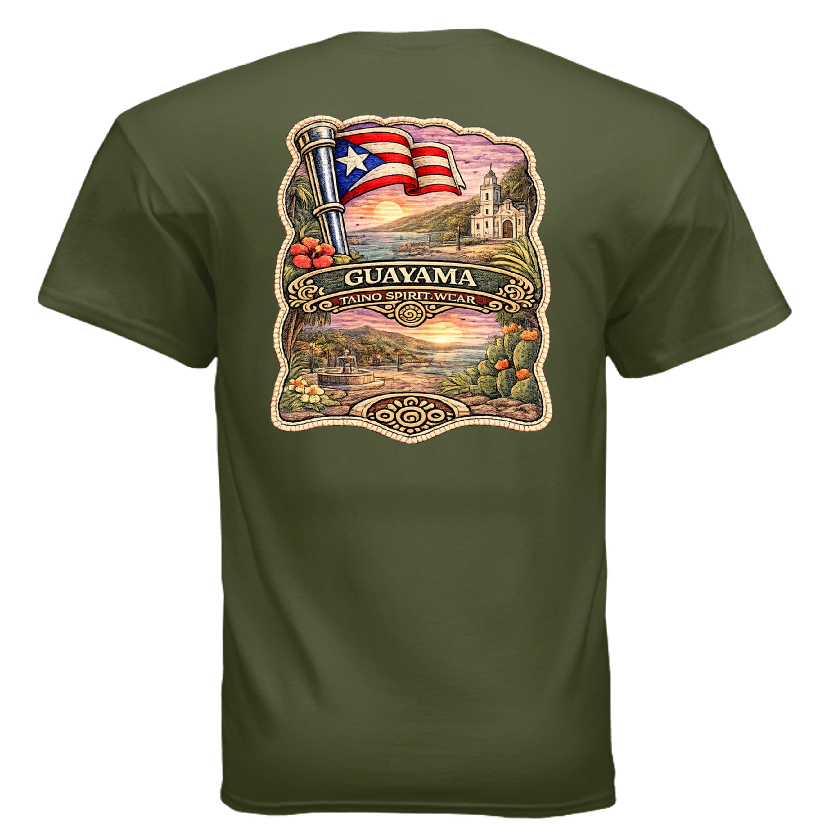 MILITARY GREEN - G500 - BACK