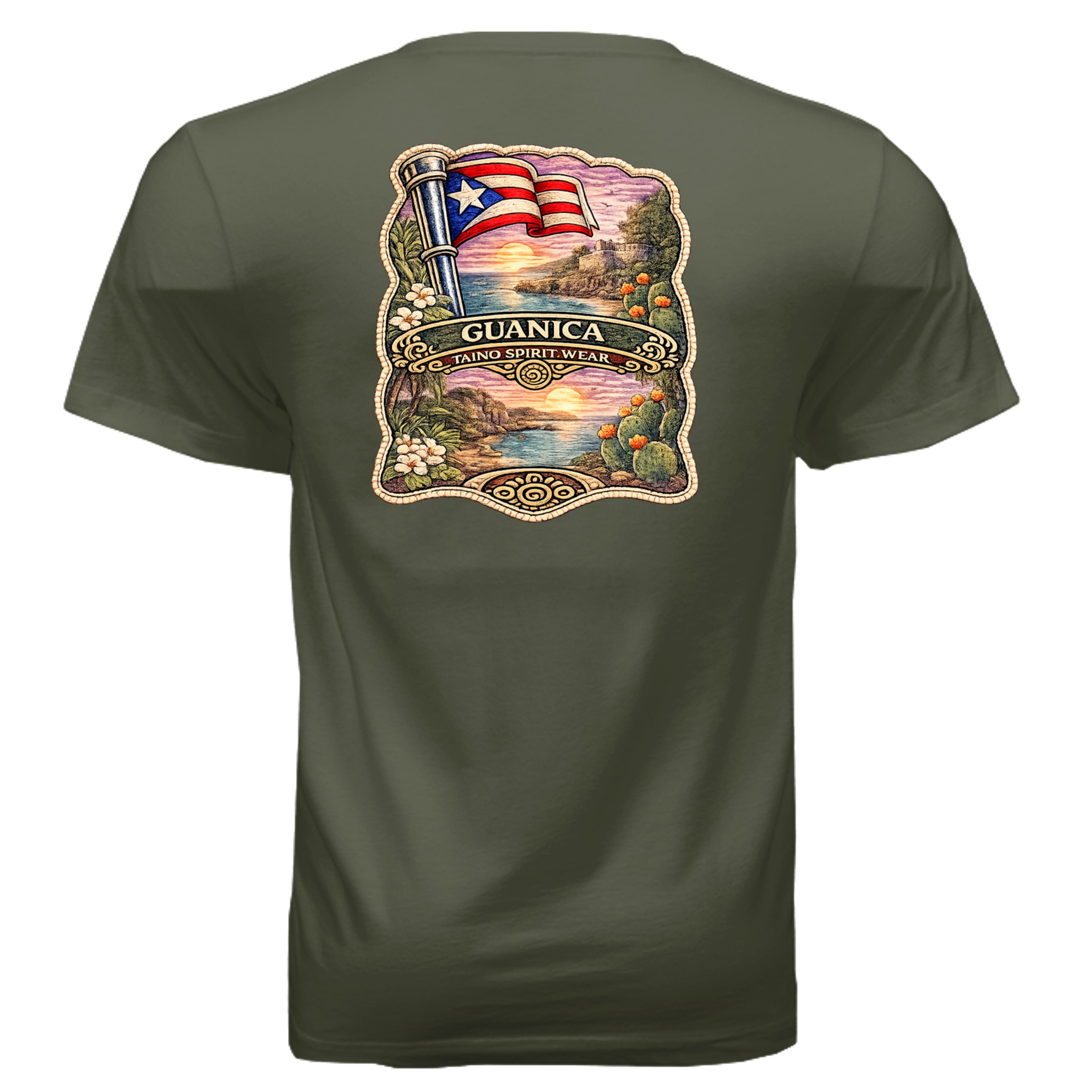 MILITARY GREEN - 3005 - BACK