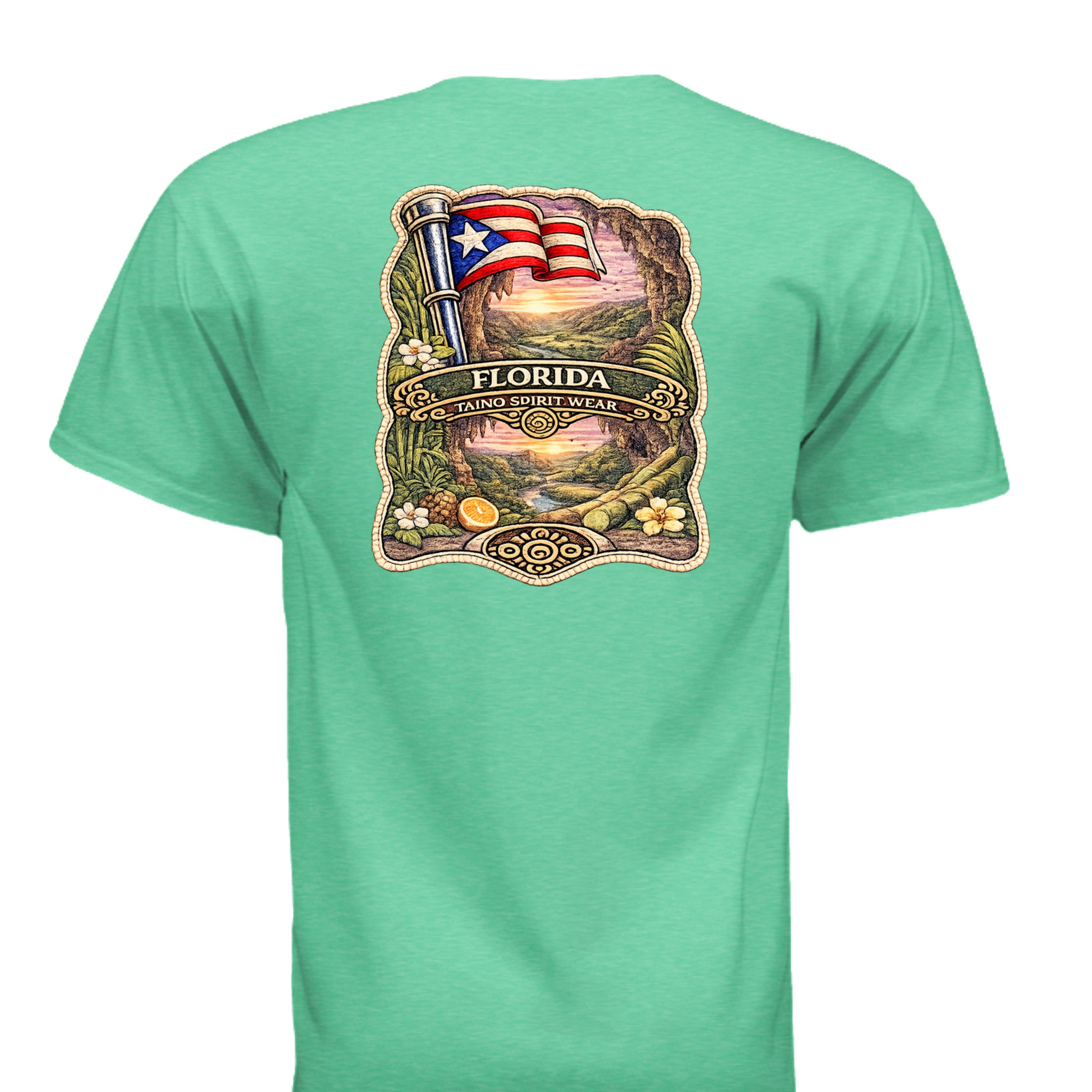 HEATHER IRISH GREEN - G64V - BACK