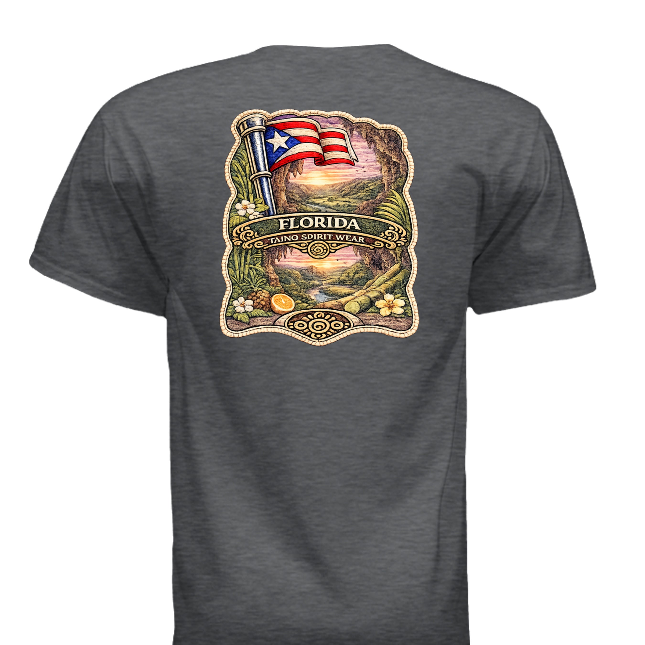 DARK HEATHER - G64V - BACK