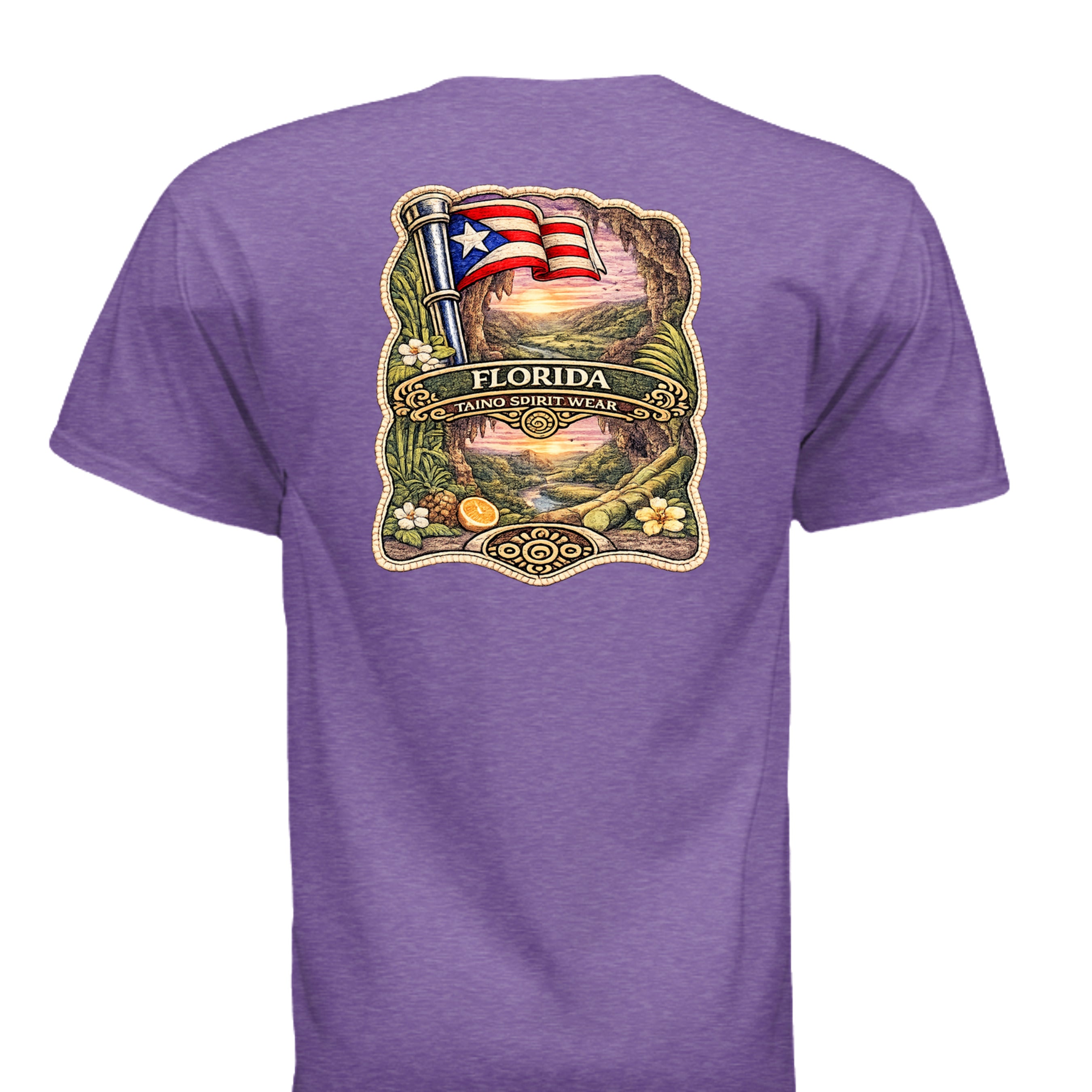 HEATHER PURPLE - G64V - BACK