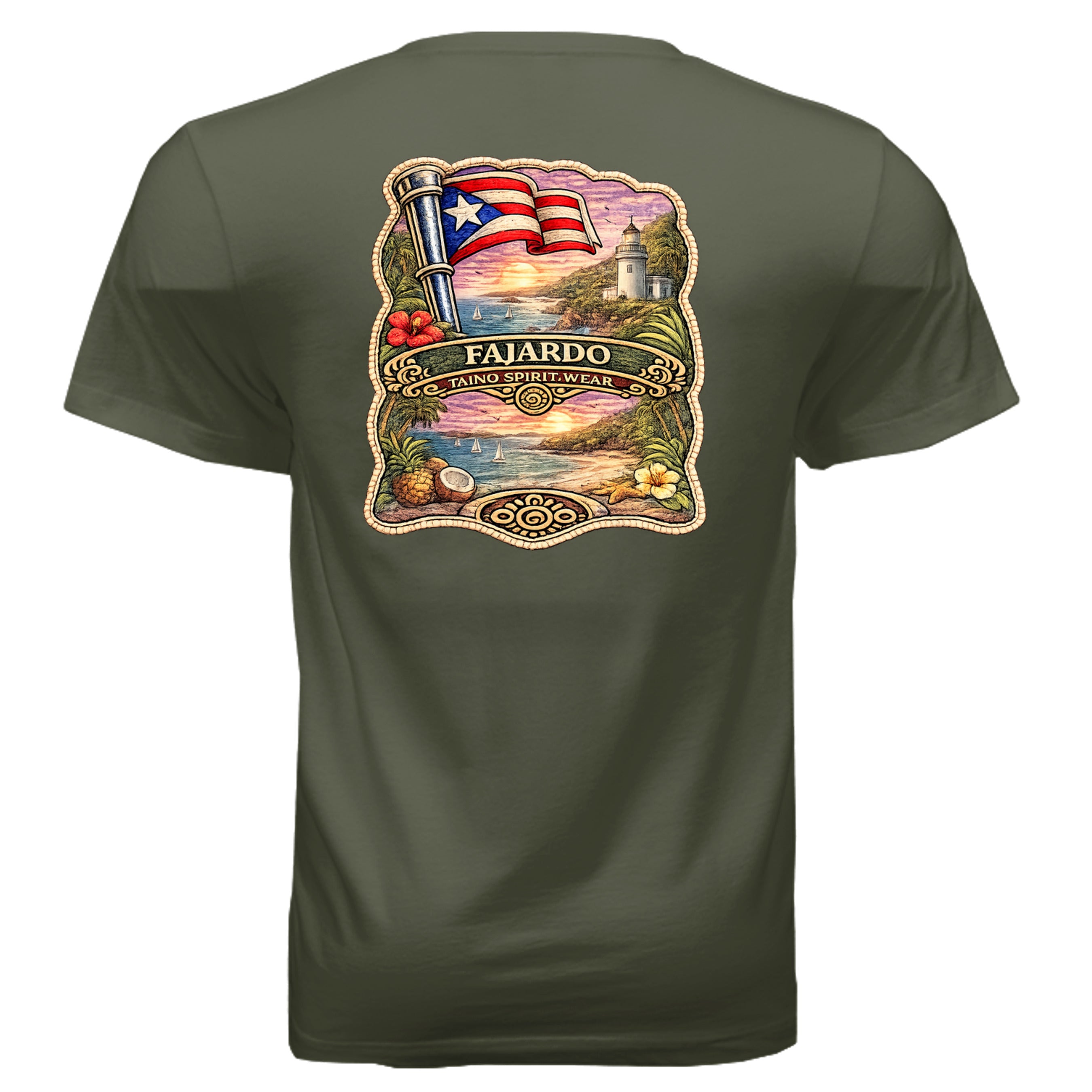 MILITARY GREEN - 3005 - BACK
