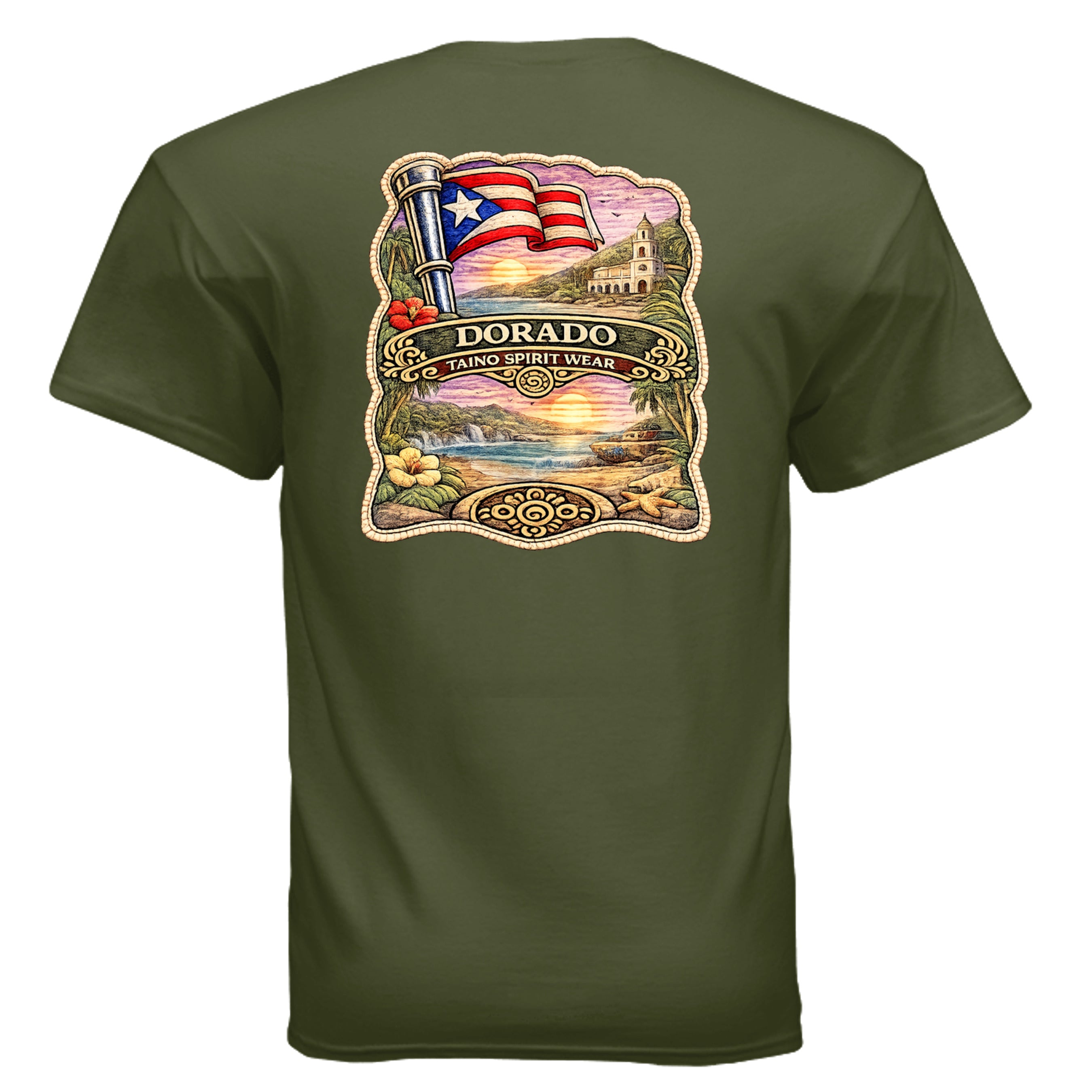 MILITARY GREEN - G500 - BACK