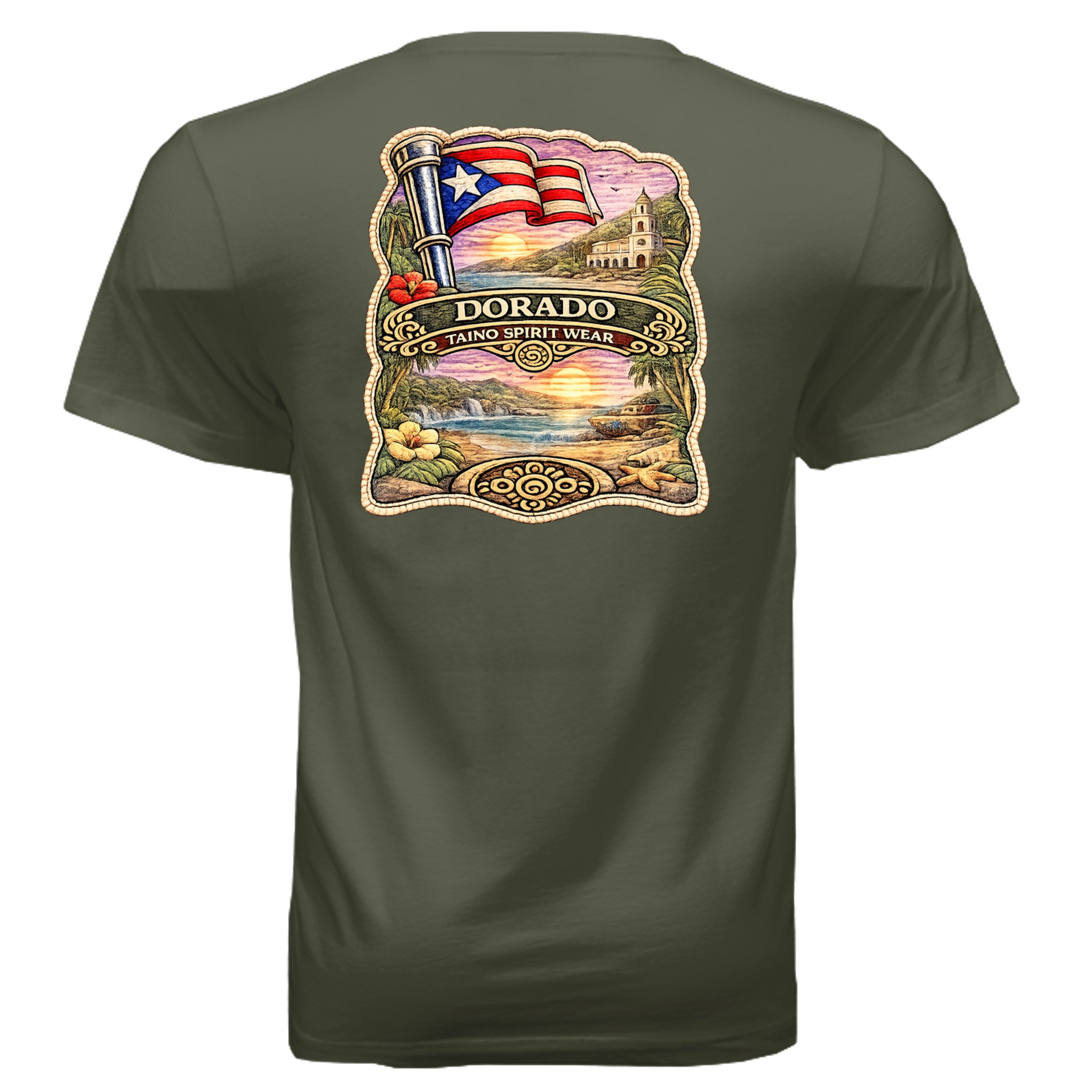 MILITARY GREEN - 3005 - BACK