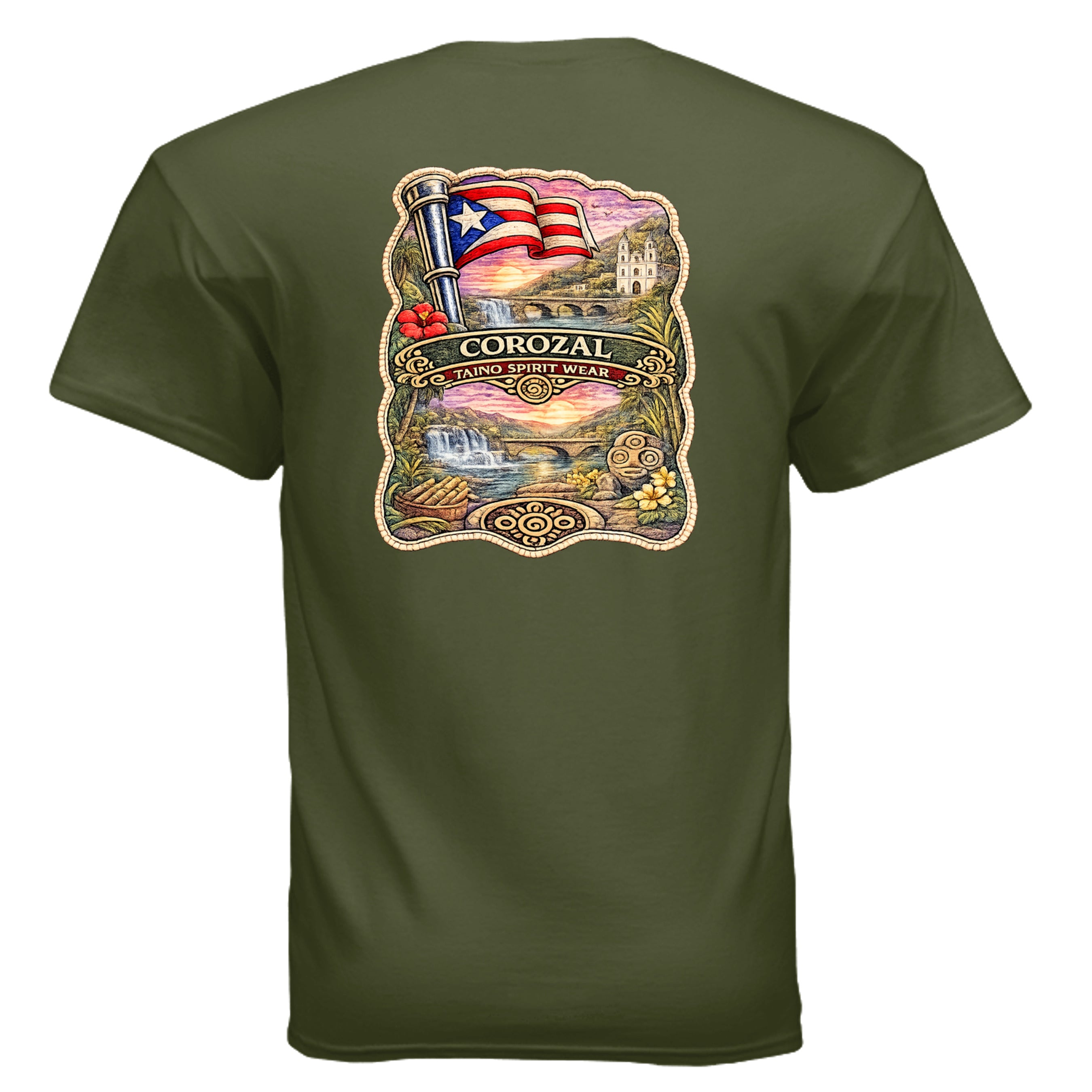 MILITARY GREEN - G500 - BACK