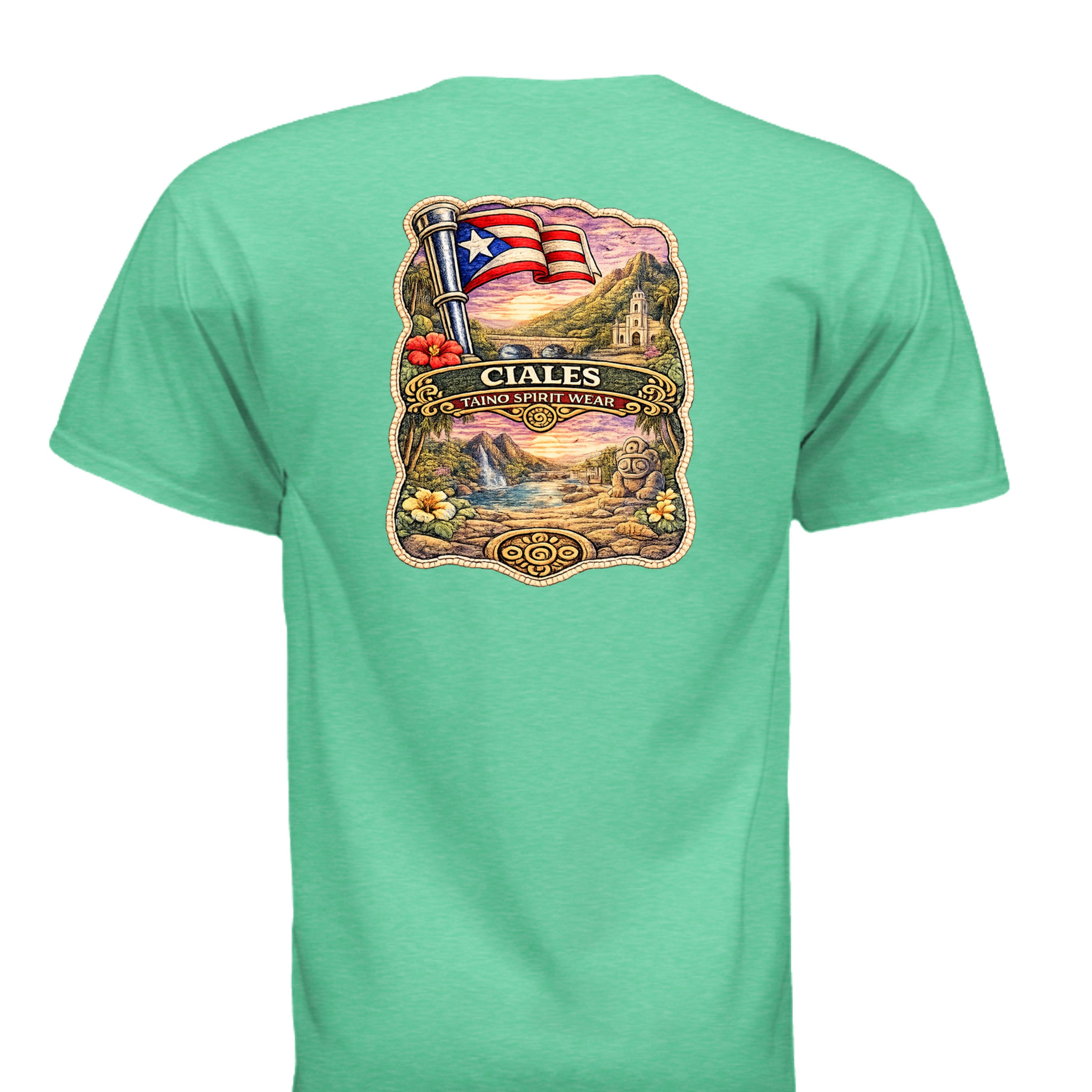 HEATHER IRISH GREEN - G64V - BACK