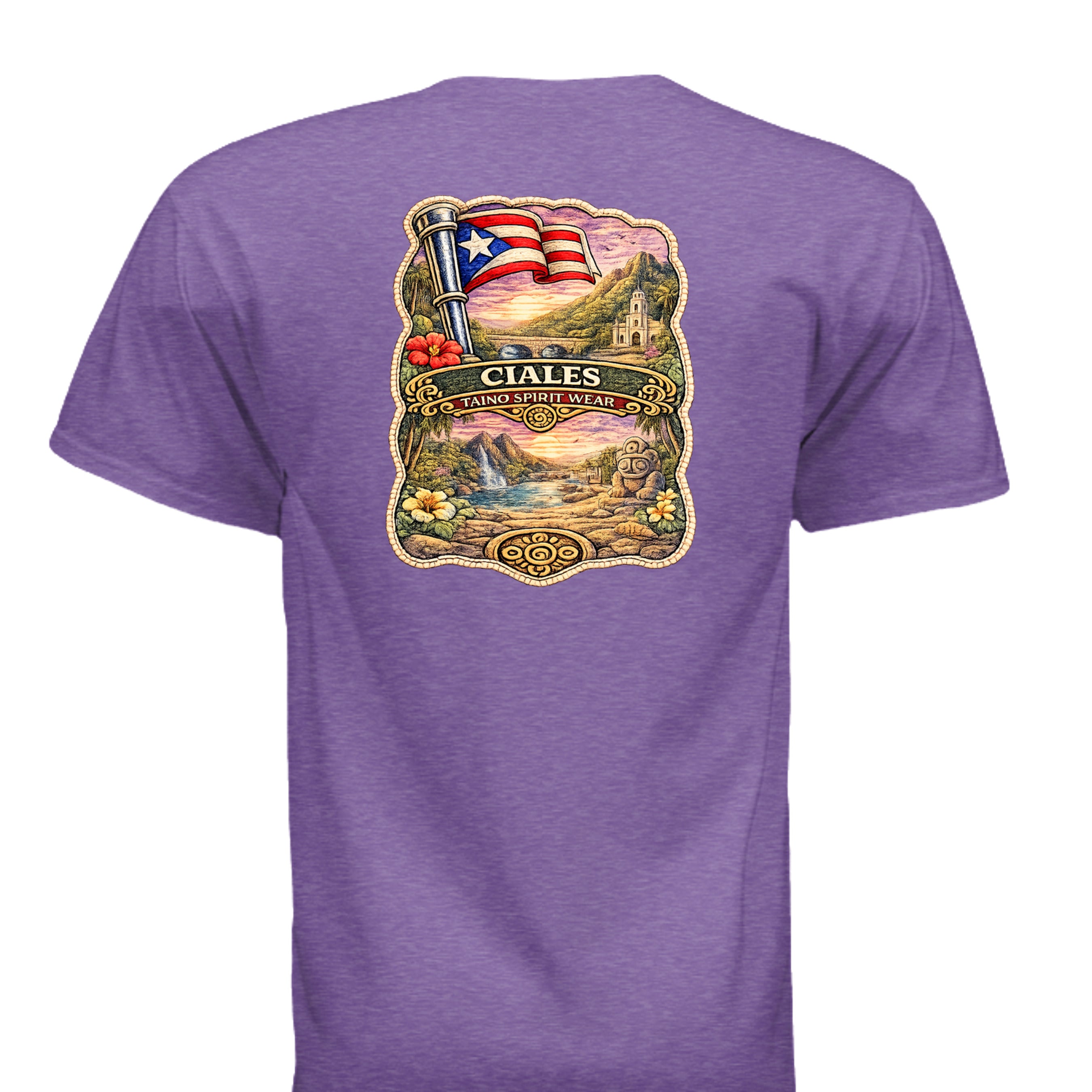 HEATHER PURPLE - G64V - BACK
