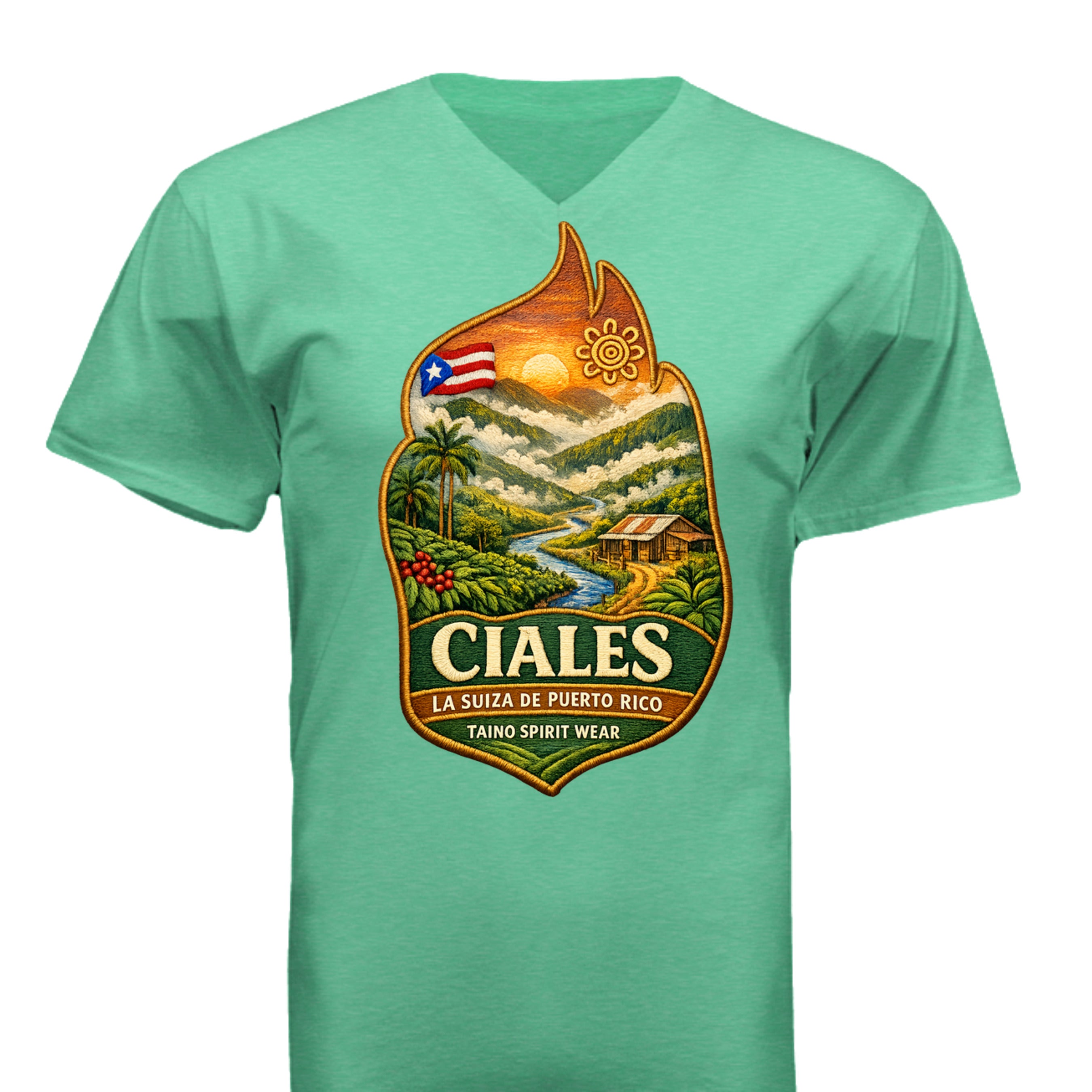 HEATHER IRISH GREEN - G64V - FRONT