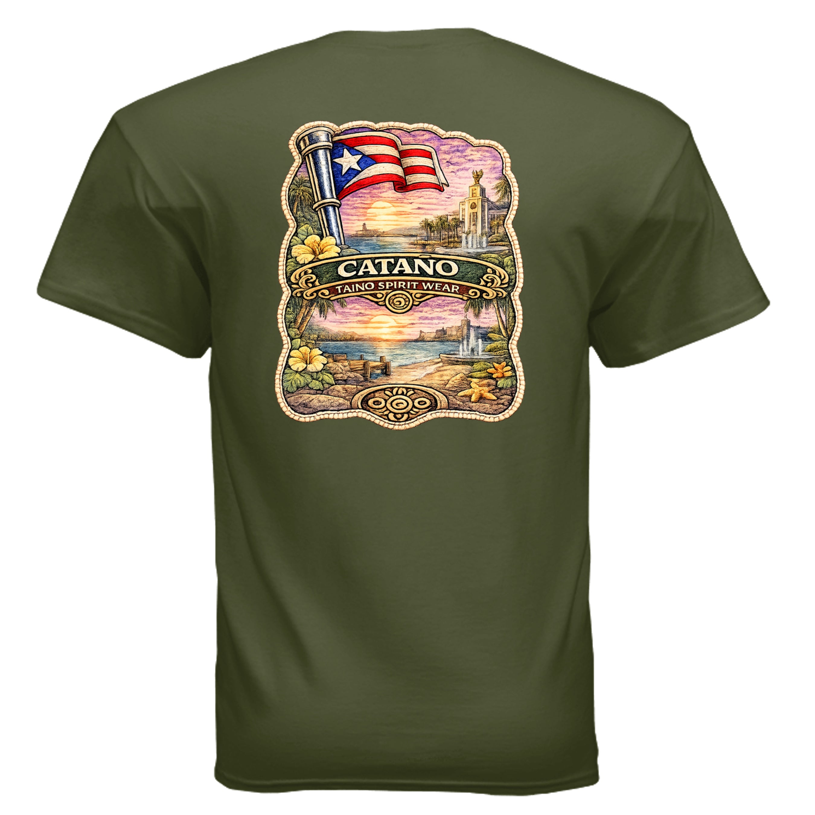 MILITARY GREEN - G500 - BACK