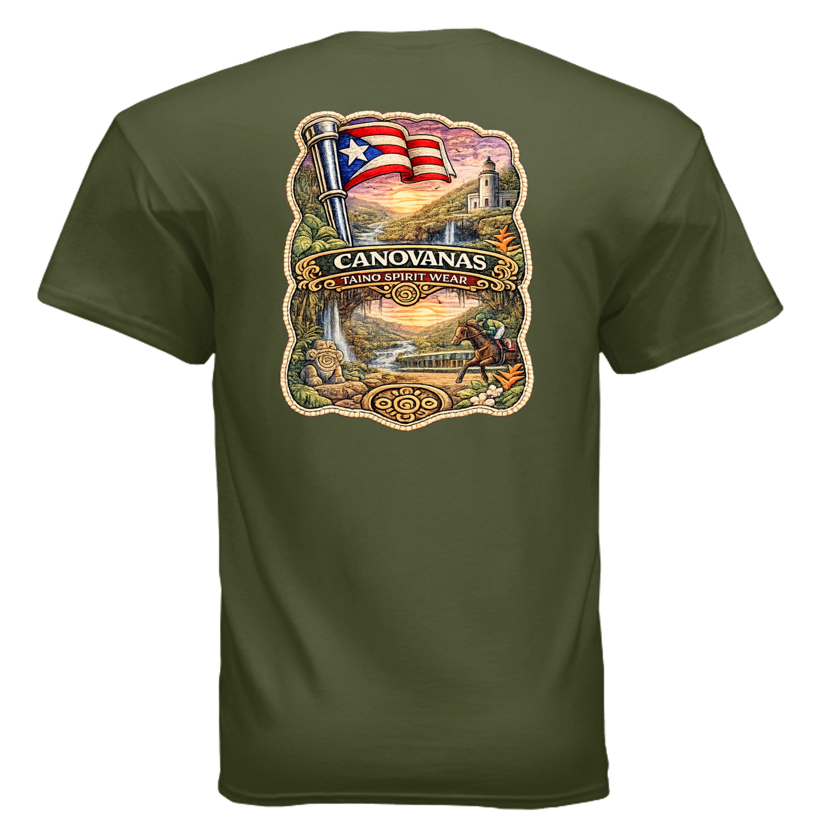 MILITARY GREEN - G500 - BACK