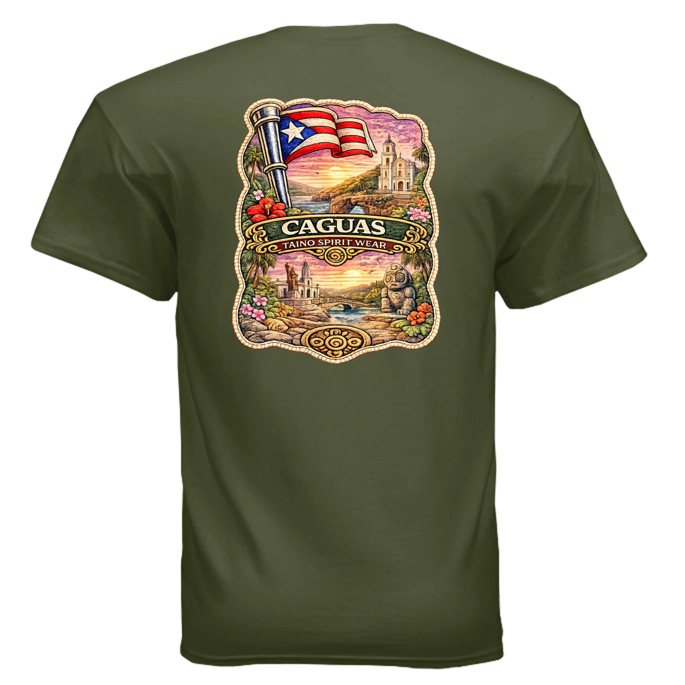 MILITARY GREEN - G500 - BACK