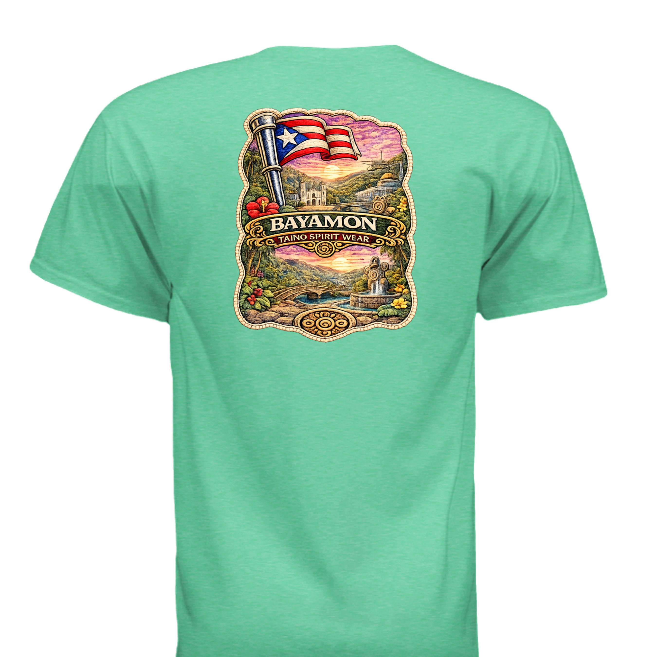 HEATHER IRISH GREEN - G64V - BACK