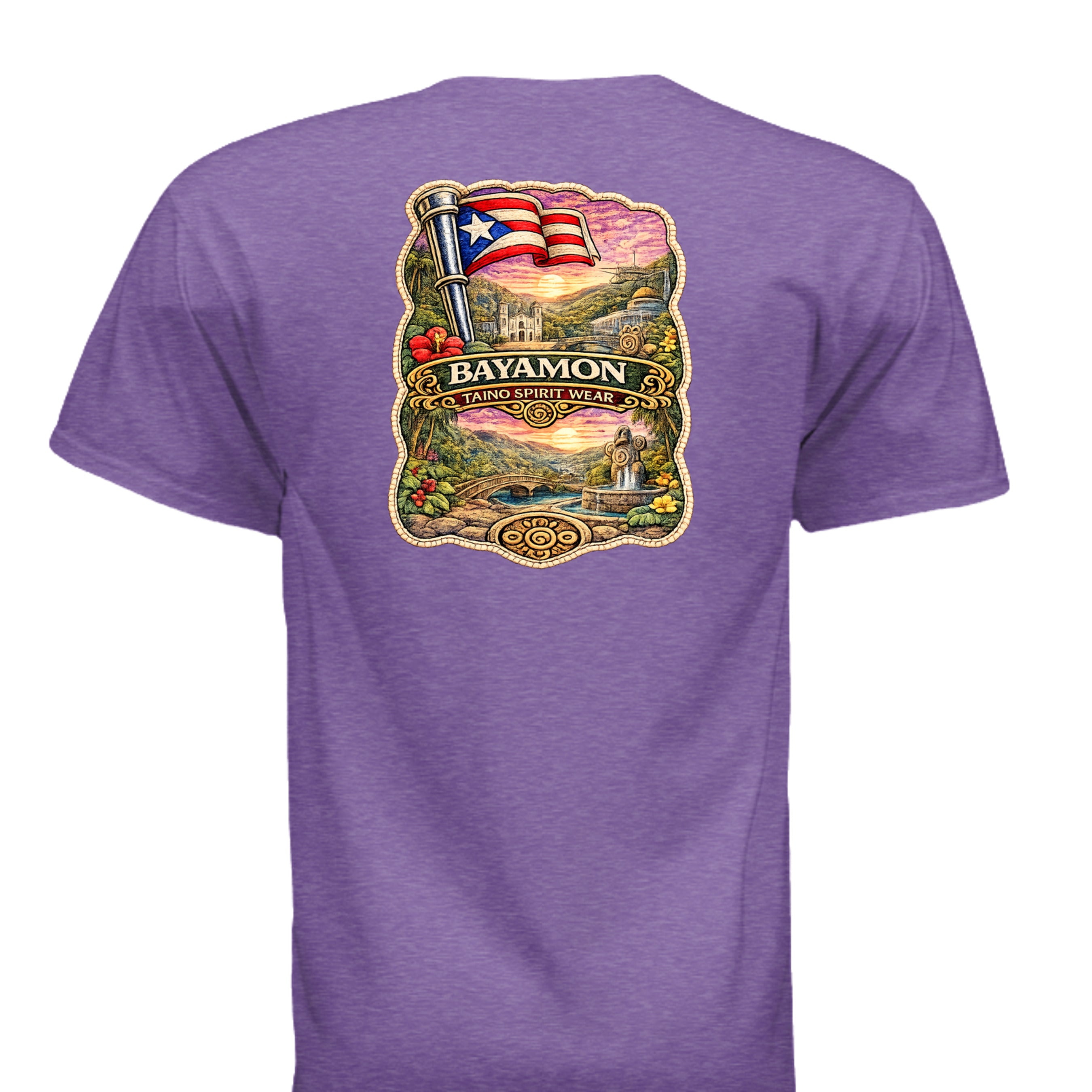 HEATHER PURPLE - G64V - BACK