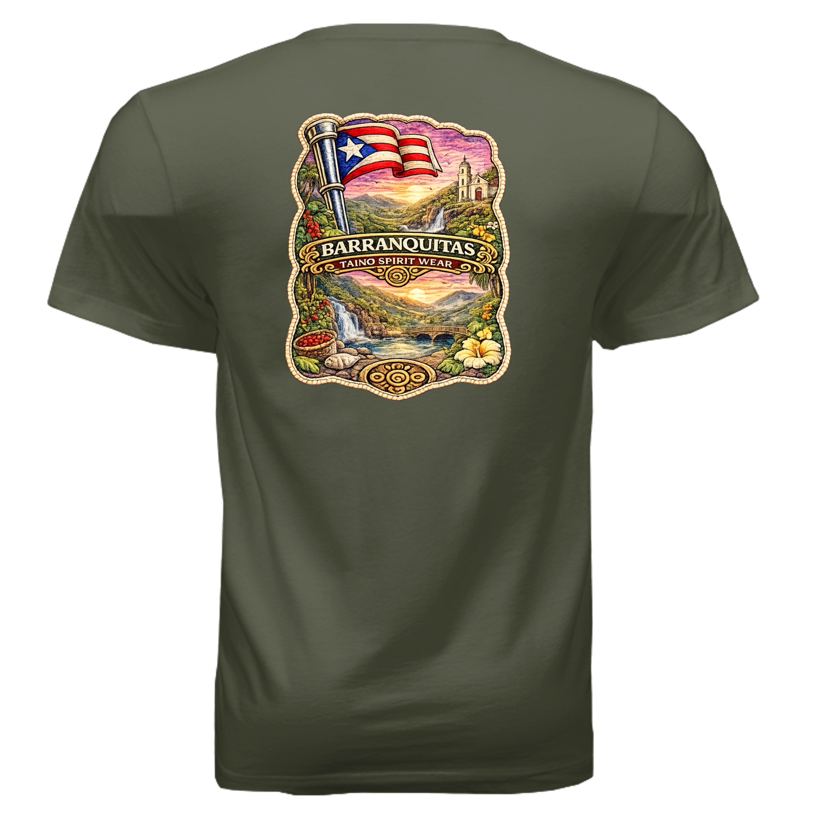 MILITARY GREEN - 3005 - BACK