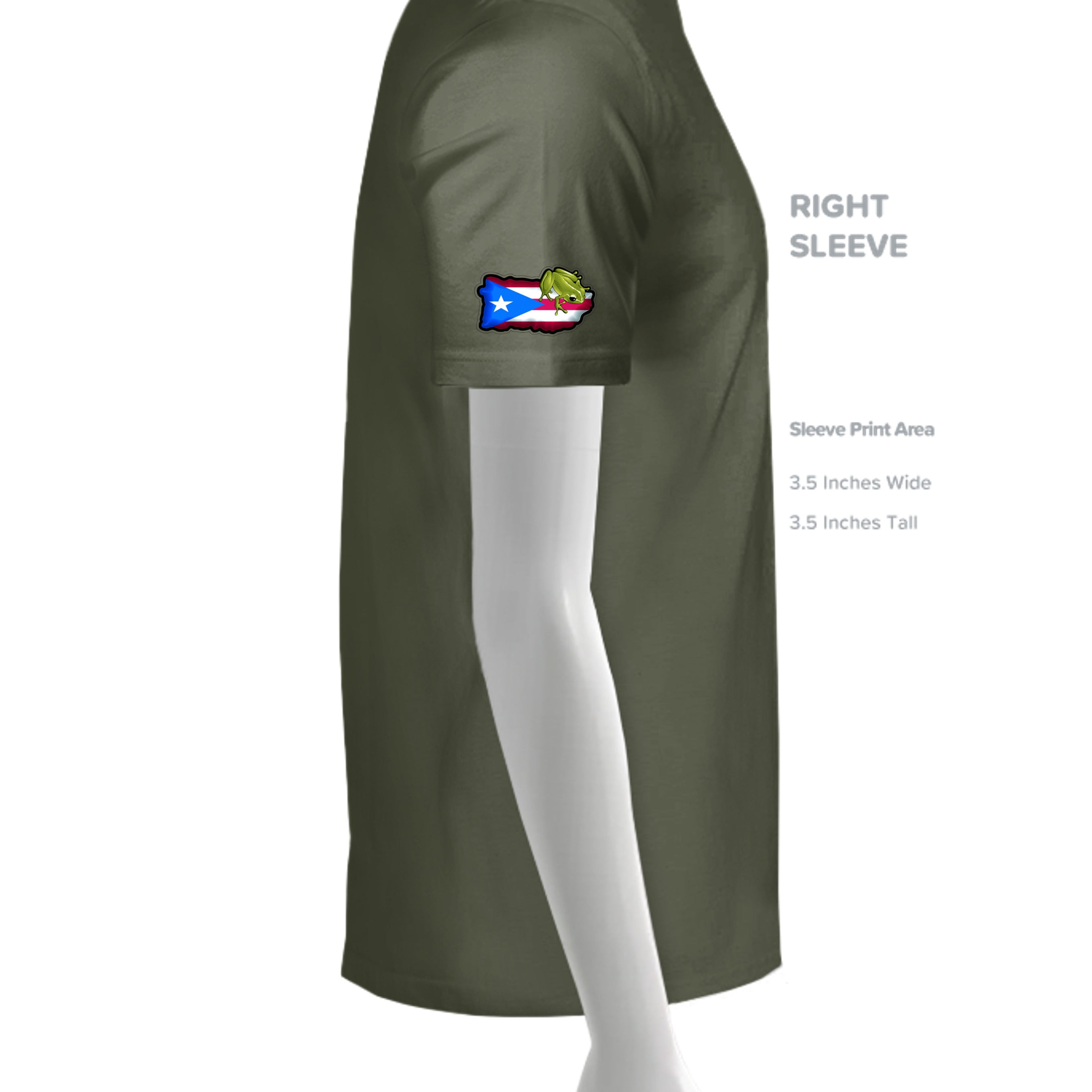 MILITARY GREEN - 3005 - SLEEVE_RIGHT