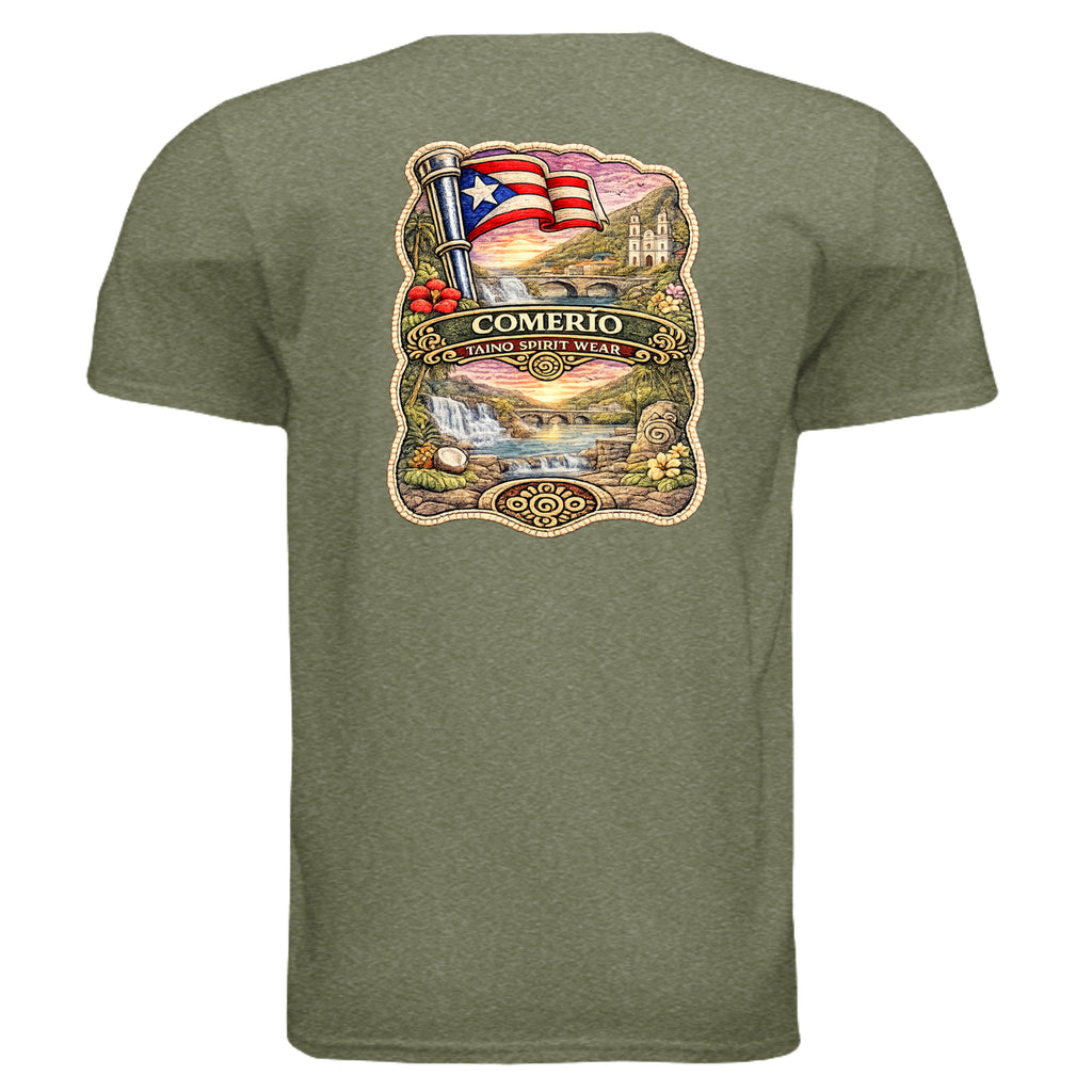 HEATHER MILITARY GREEN - G640 - BACK