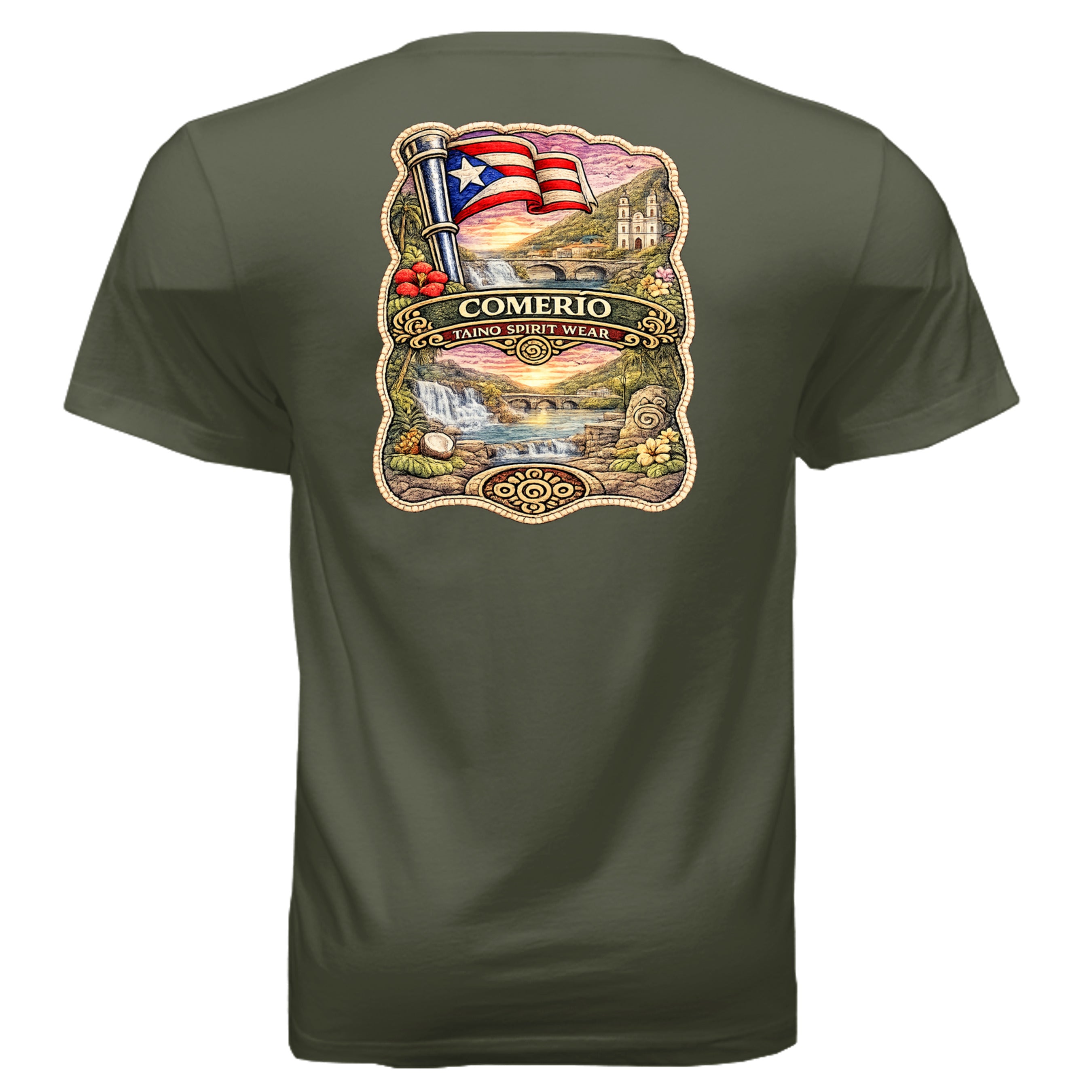 MILITARY GREEN - 3005 - BACK