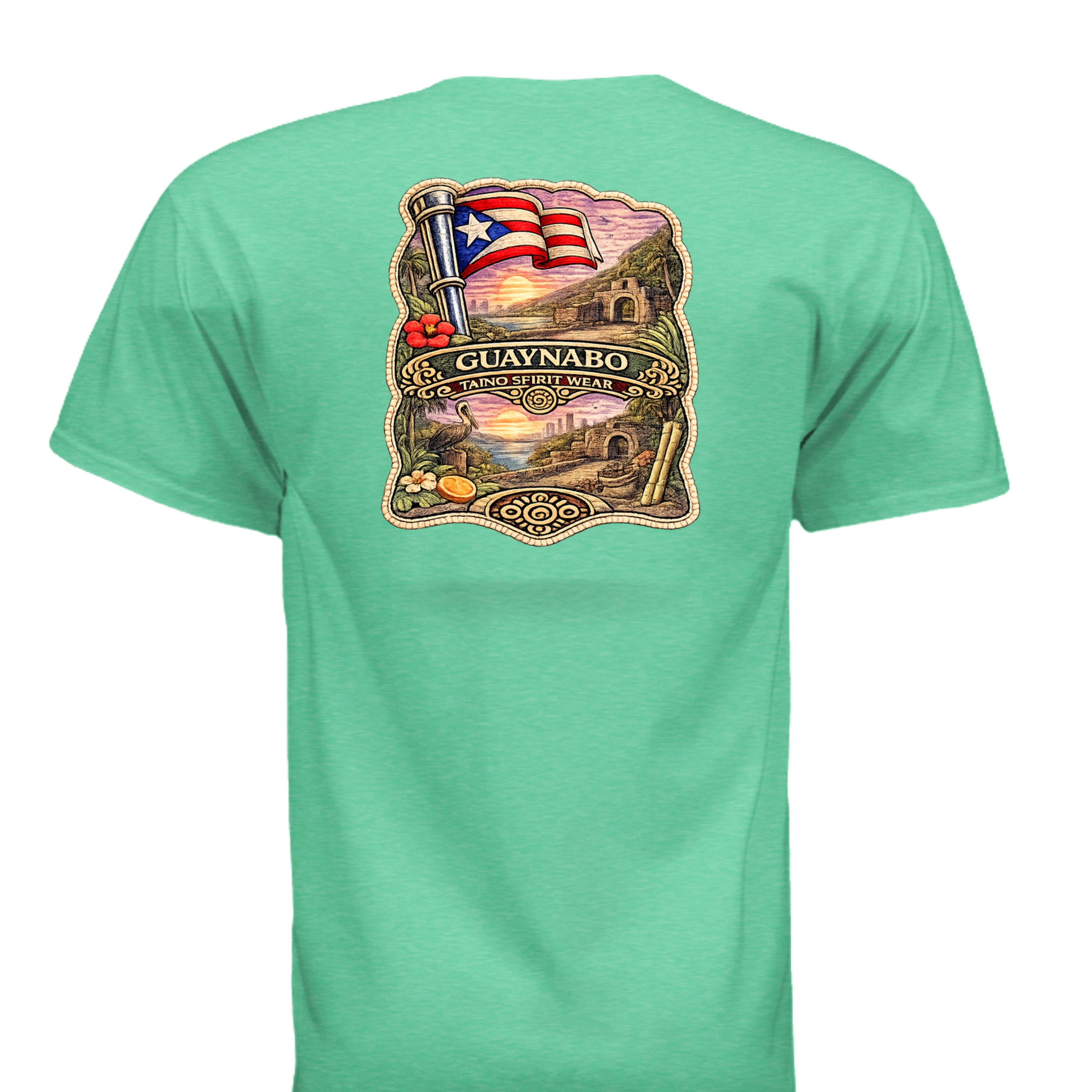 HEATHER IRISH GREEN - G64V - BACK