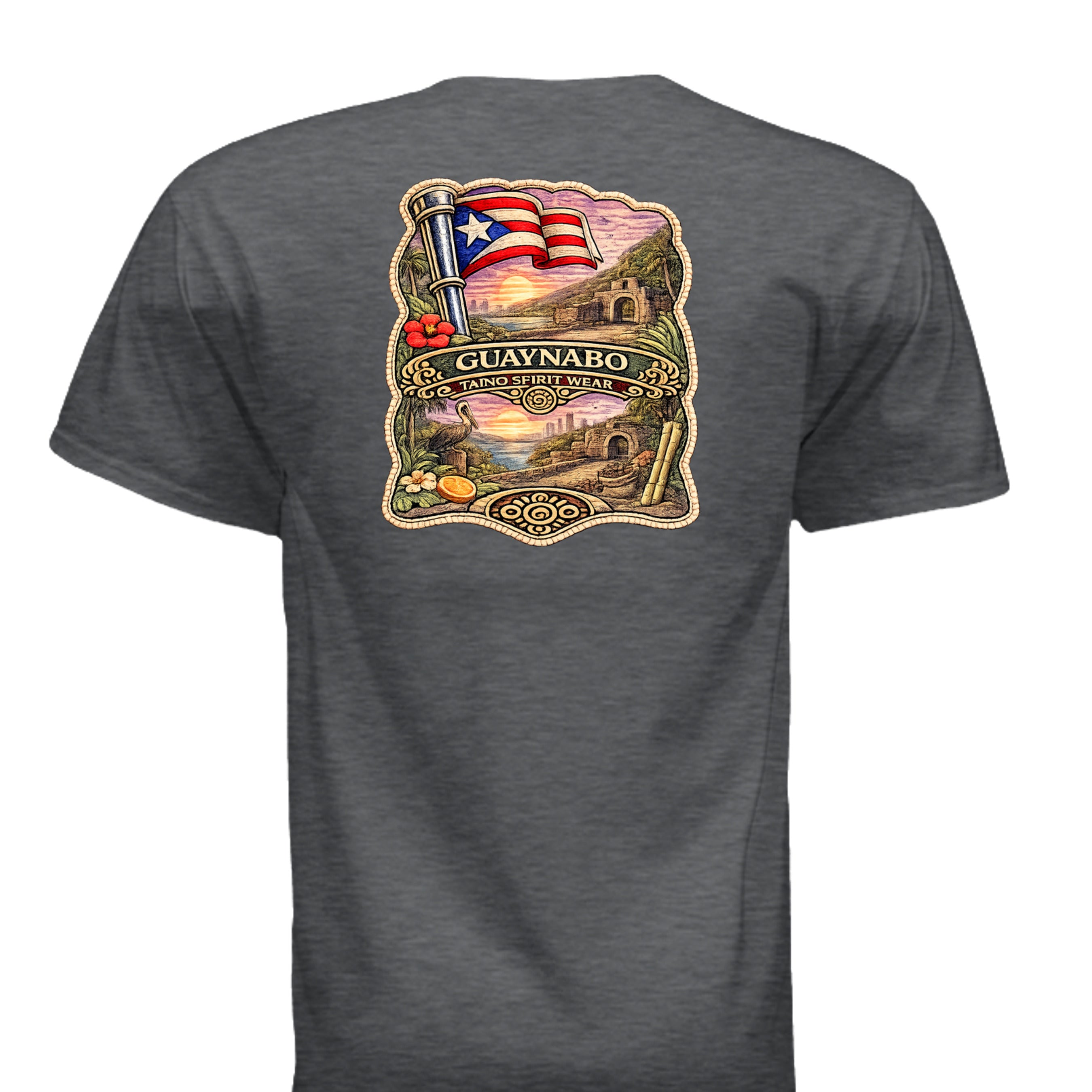 DARK HEATHER - G64V - BACK
