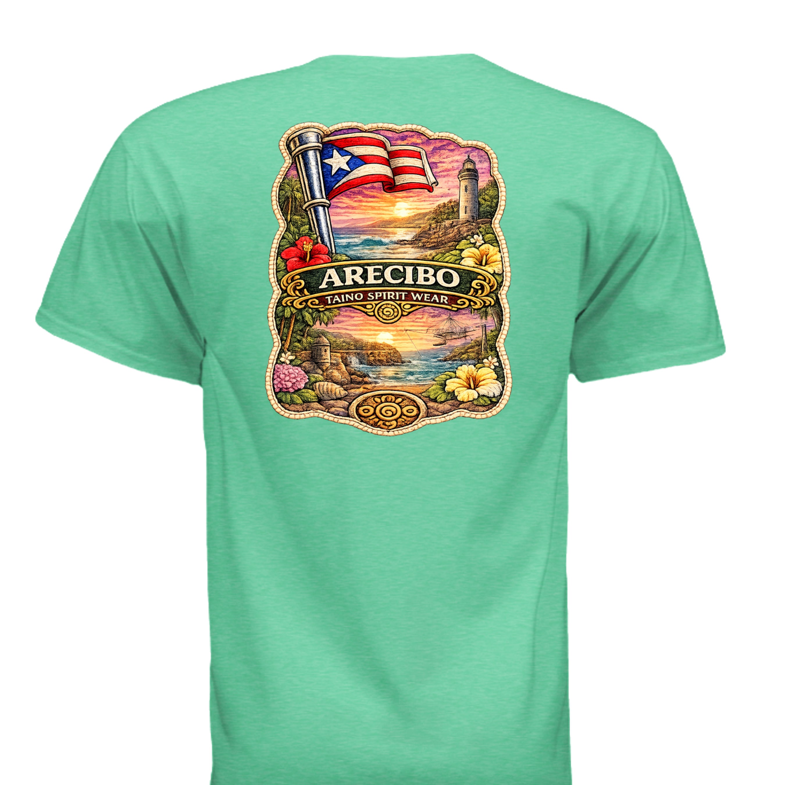 HEATHER IRISH GREEN - G64V - BACK