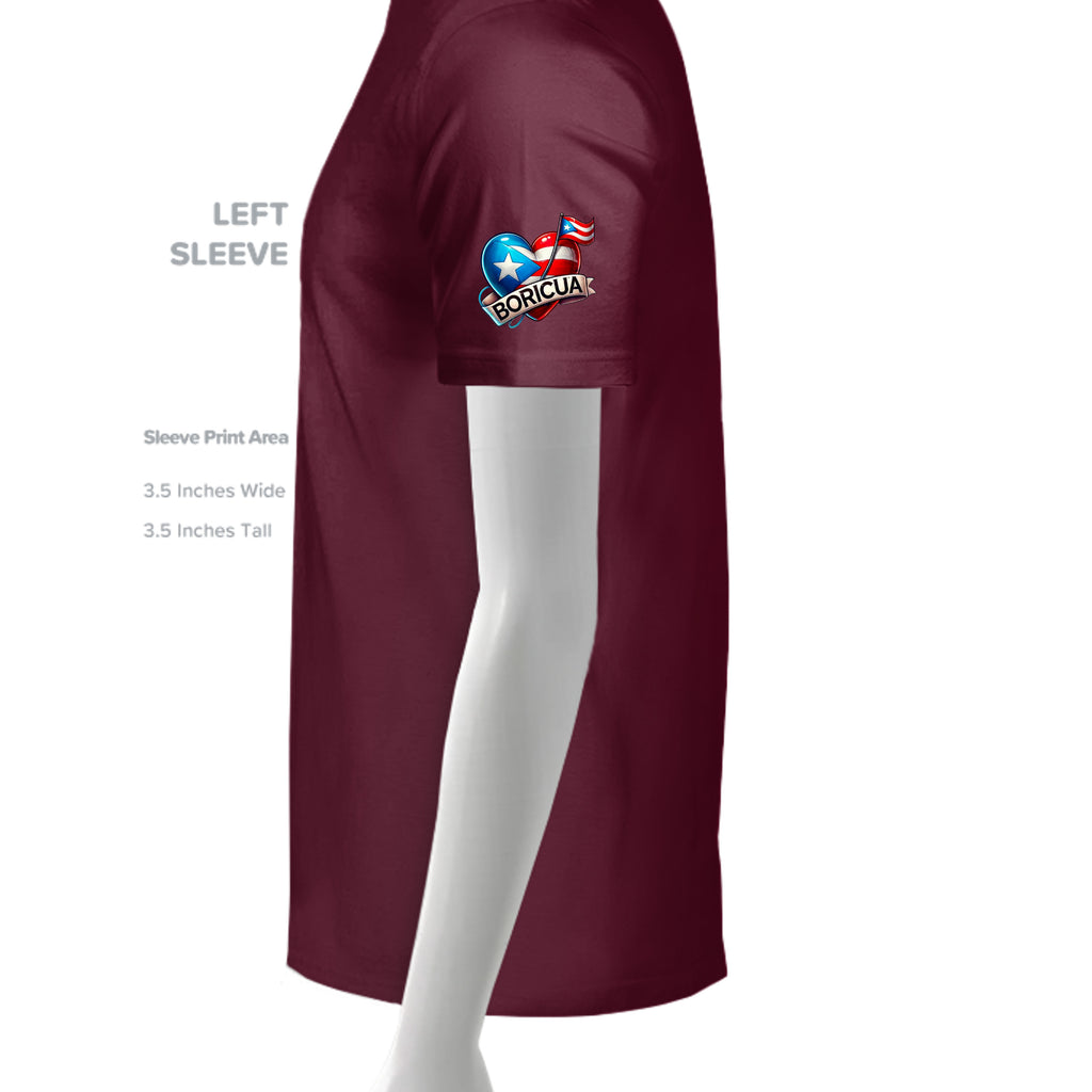 MAROON - G500 - SLEEVE_LEFT