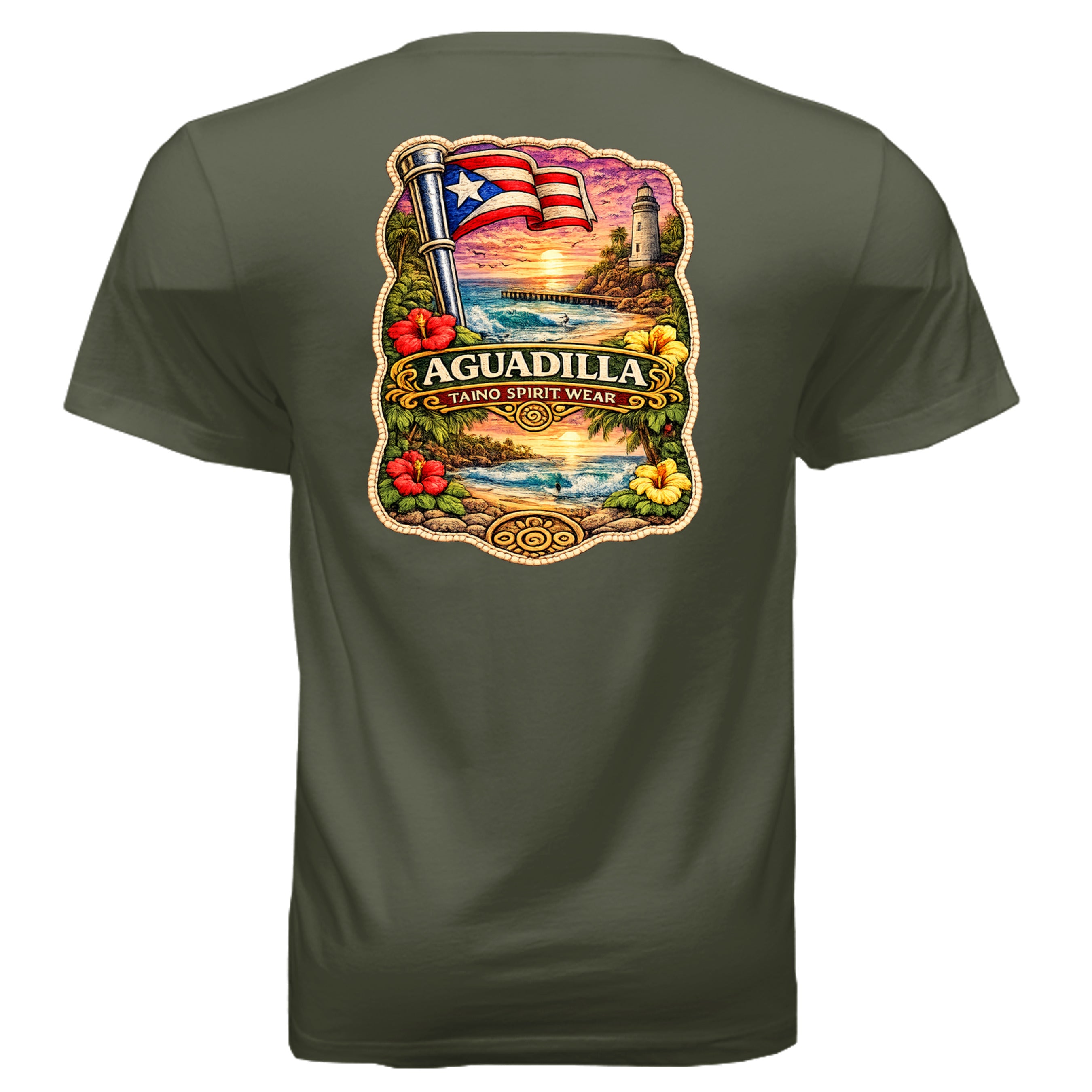MILITARY GREEN - 3005 - BACK
