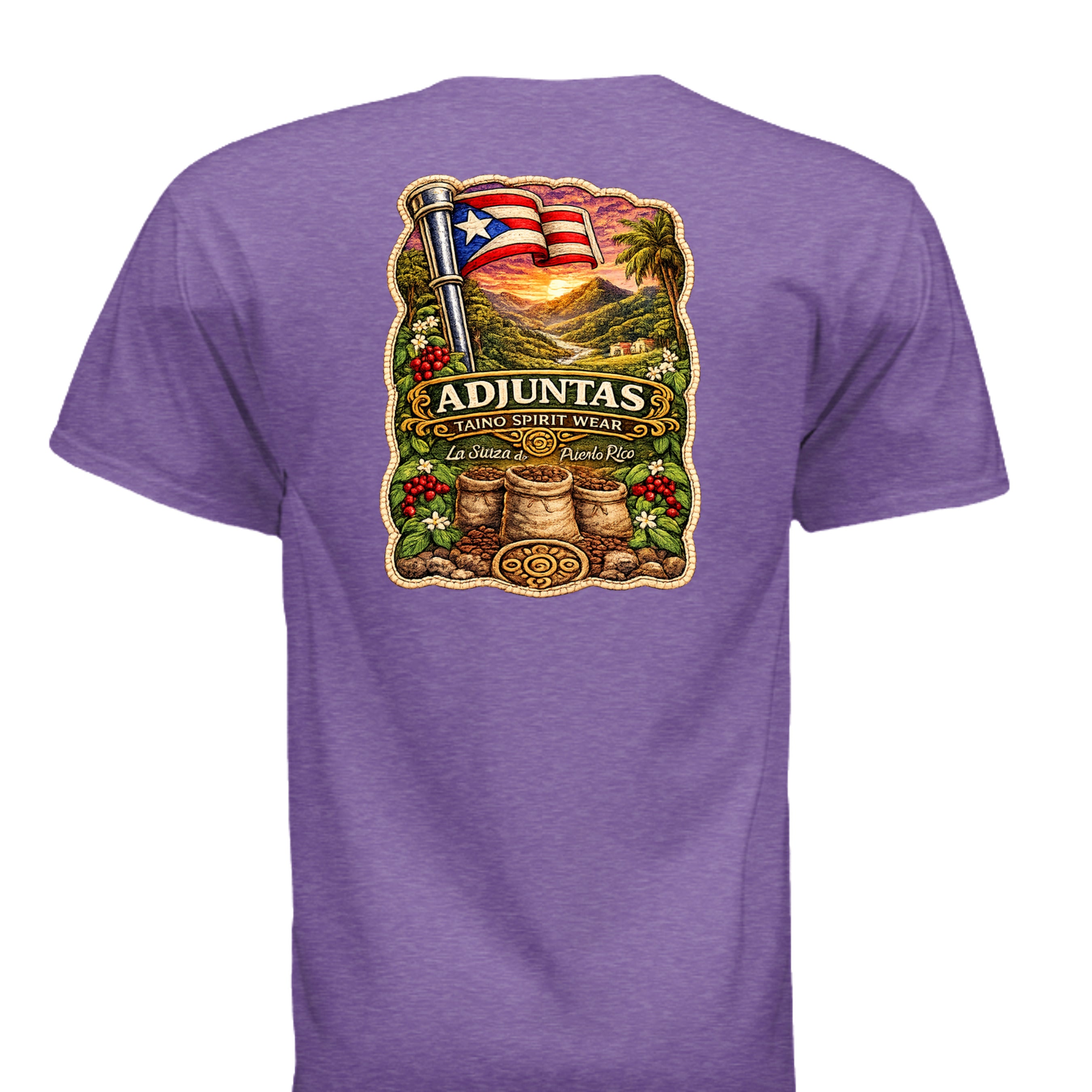 HEATHER PURPLE - G64V - BACK