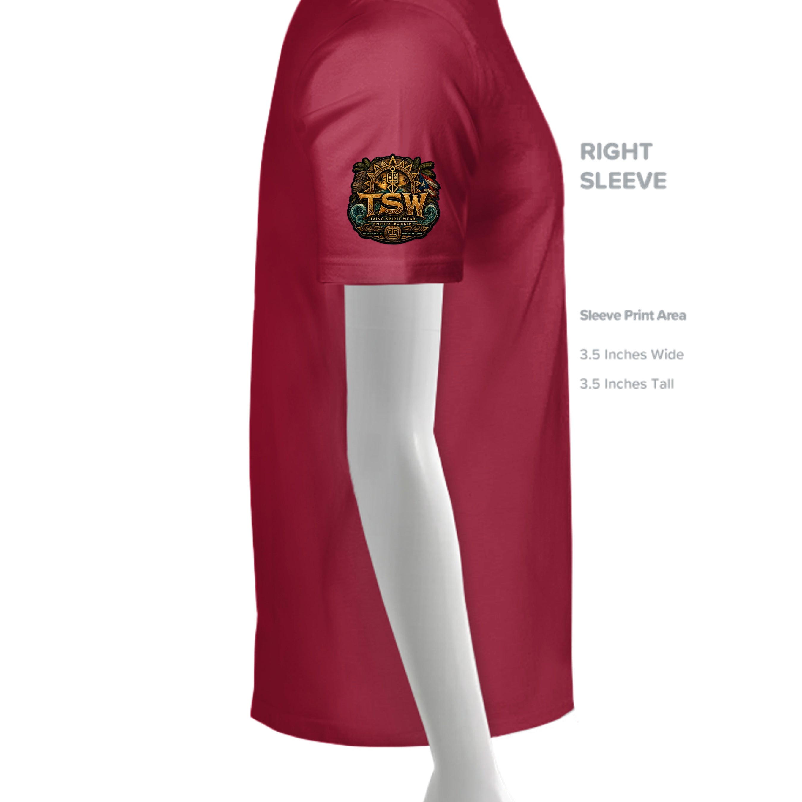 CHERRY RED - G64V - SLEEVE_RIGHT