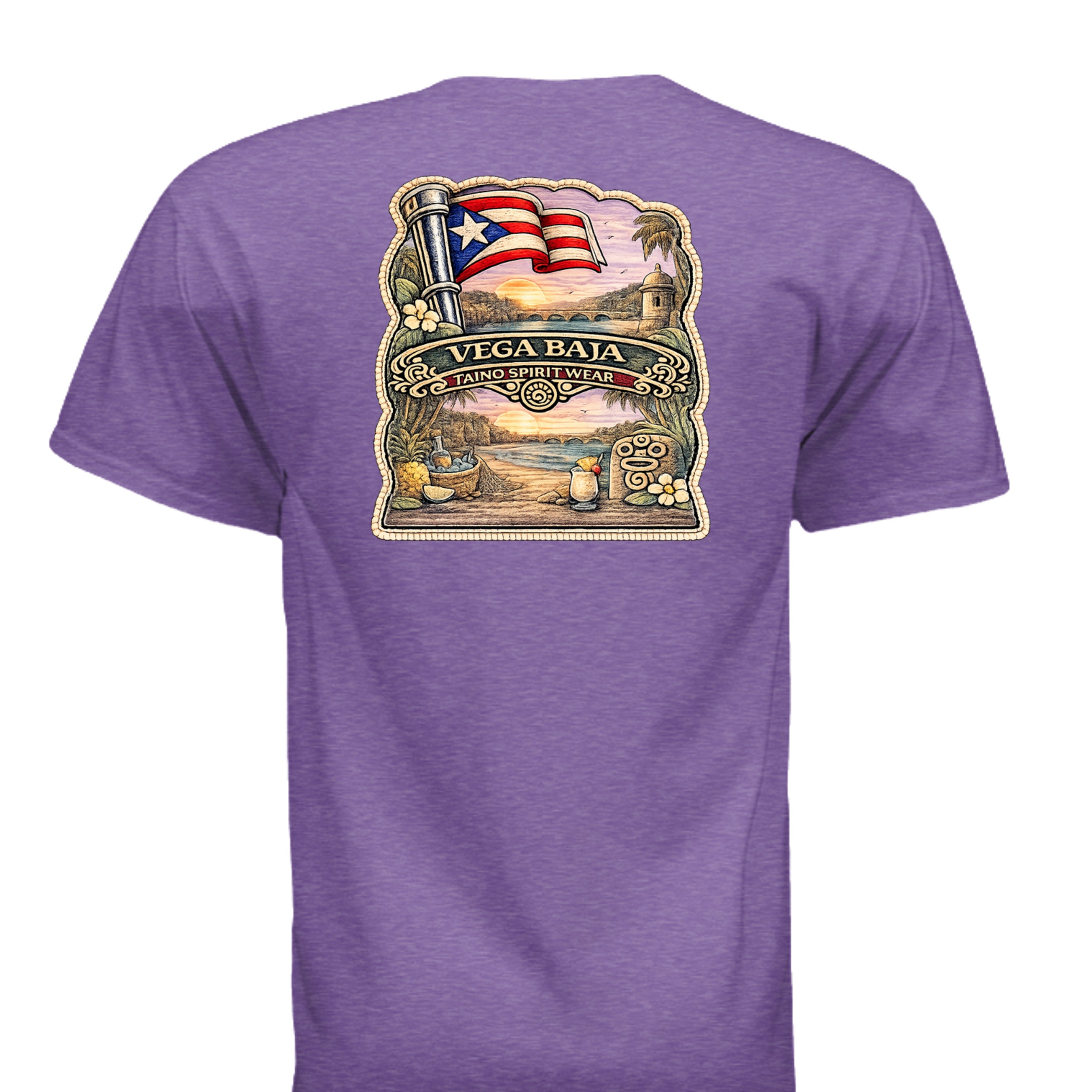 HEATHER PURPLE - G64V - BACK
