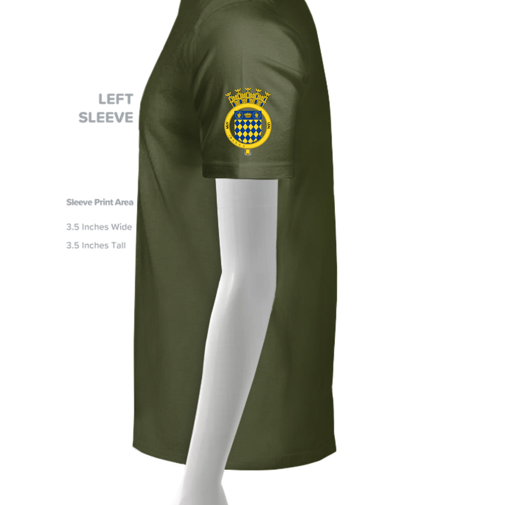 MILITARY GREEN - G500 - SLEEVE_LEFT