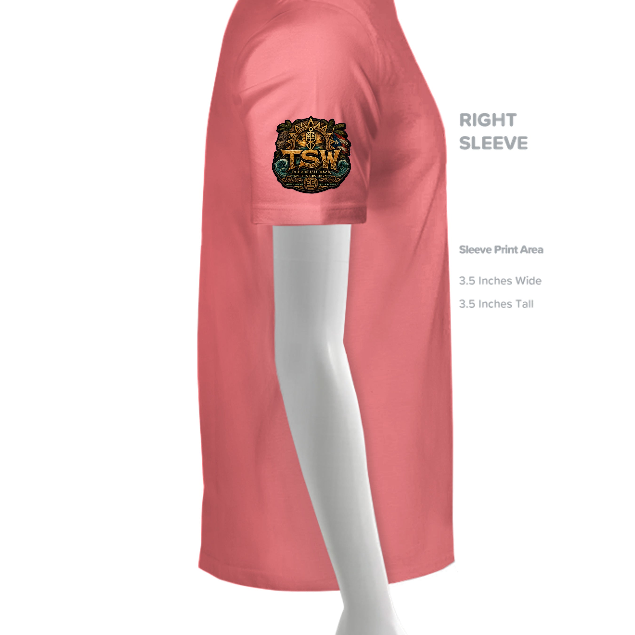 CORAL SILK - G500 - SLEEVE_RIGHT