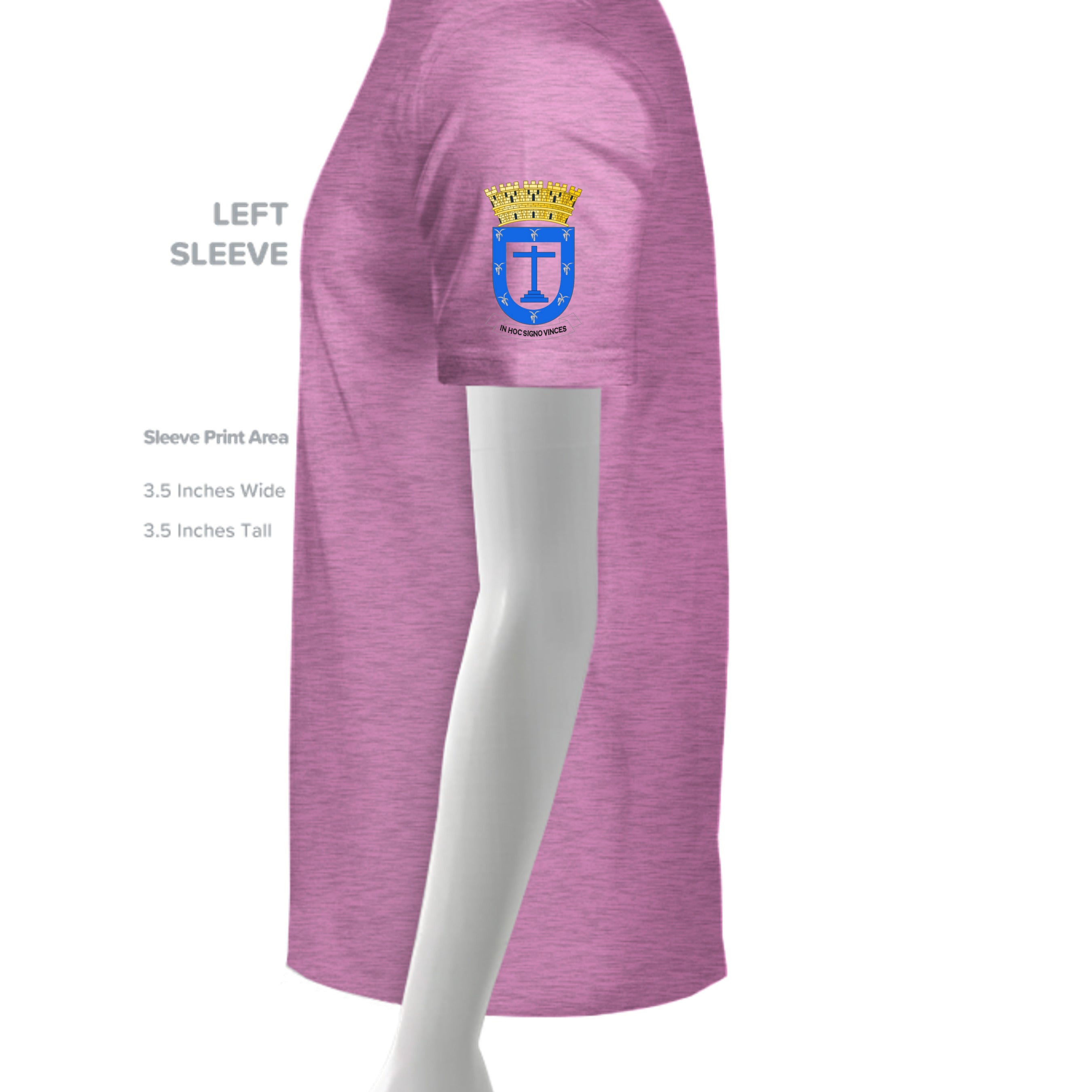 HEATHER RADIANT ORCHID - G500 - SLEEVE_LEFT