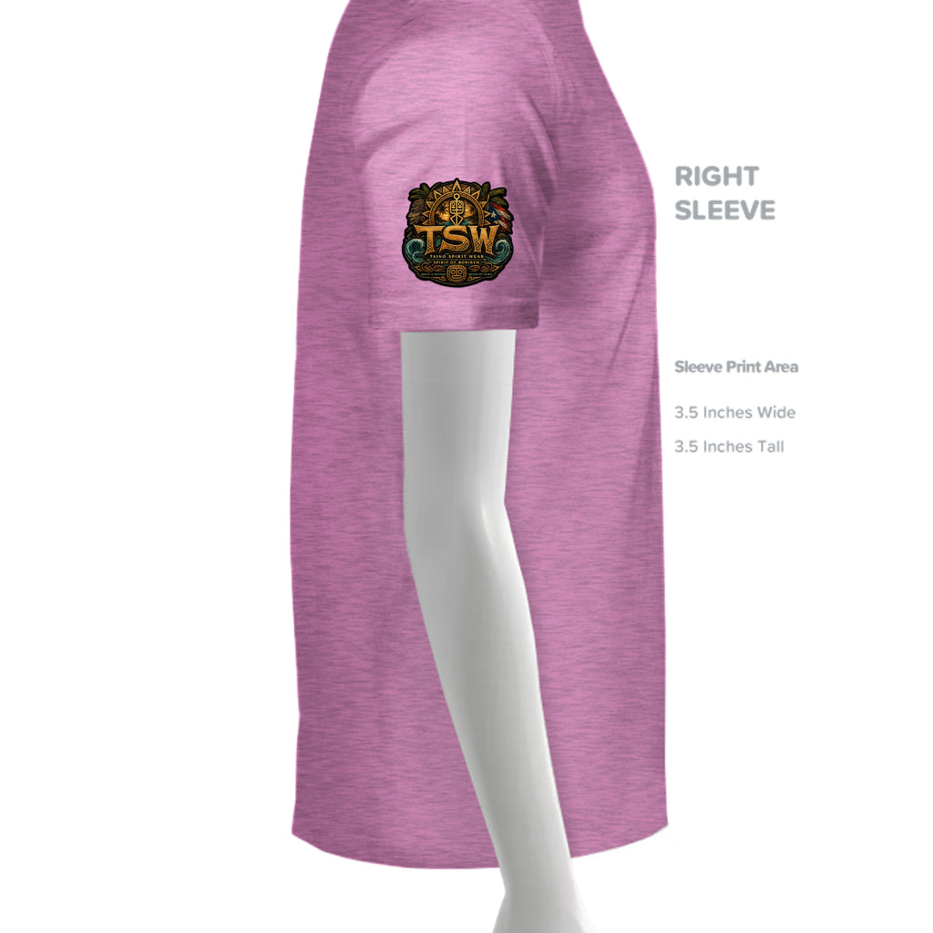 HEATHER RADIANT ORCHID - G500 - SLEEVE_RIGHT
