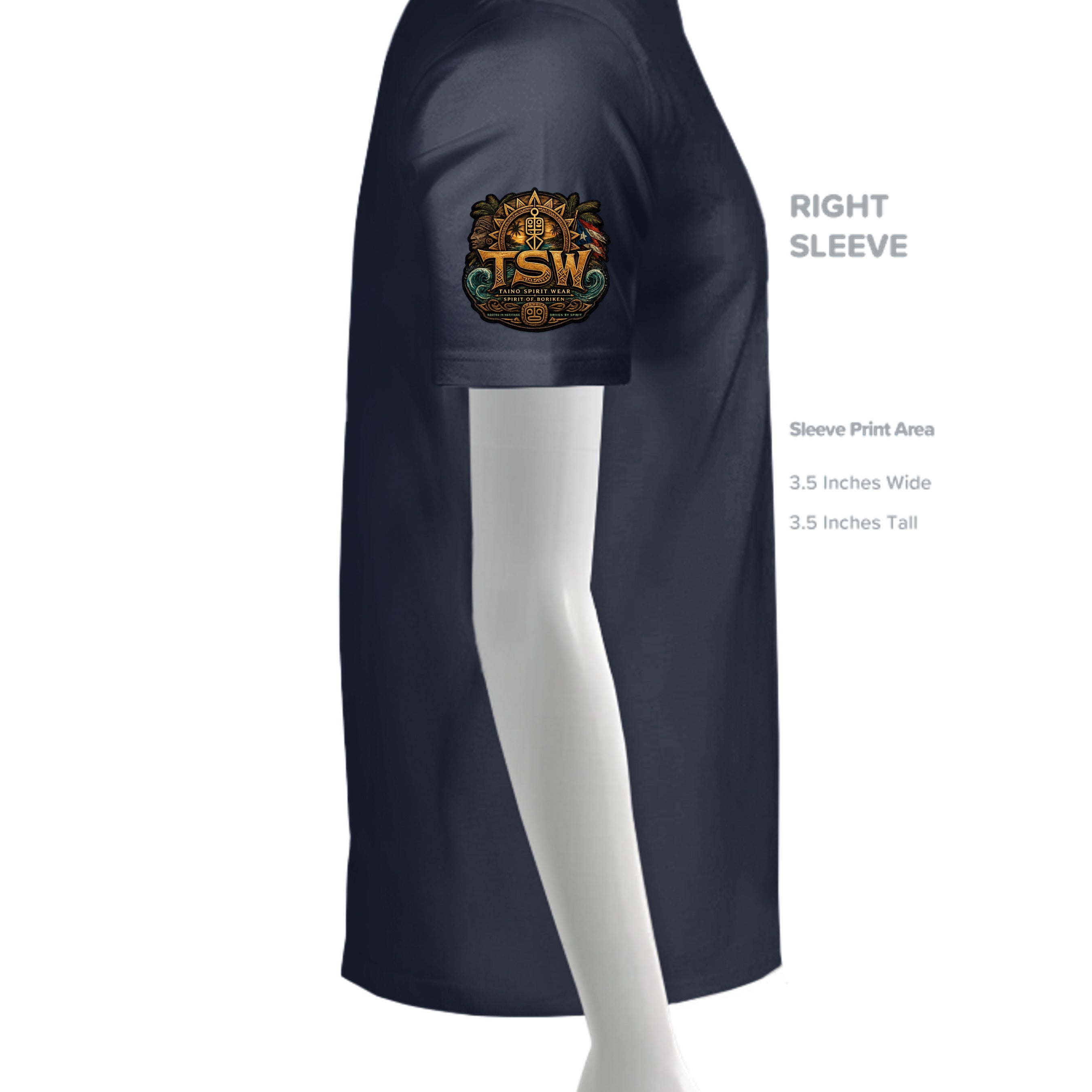NAVY - G64V - SLEEVE_RIGHT