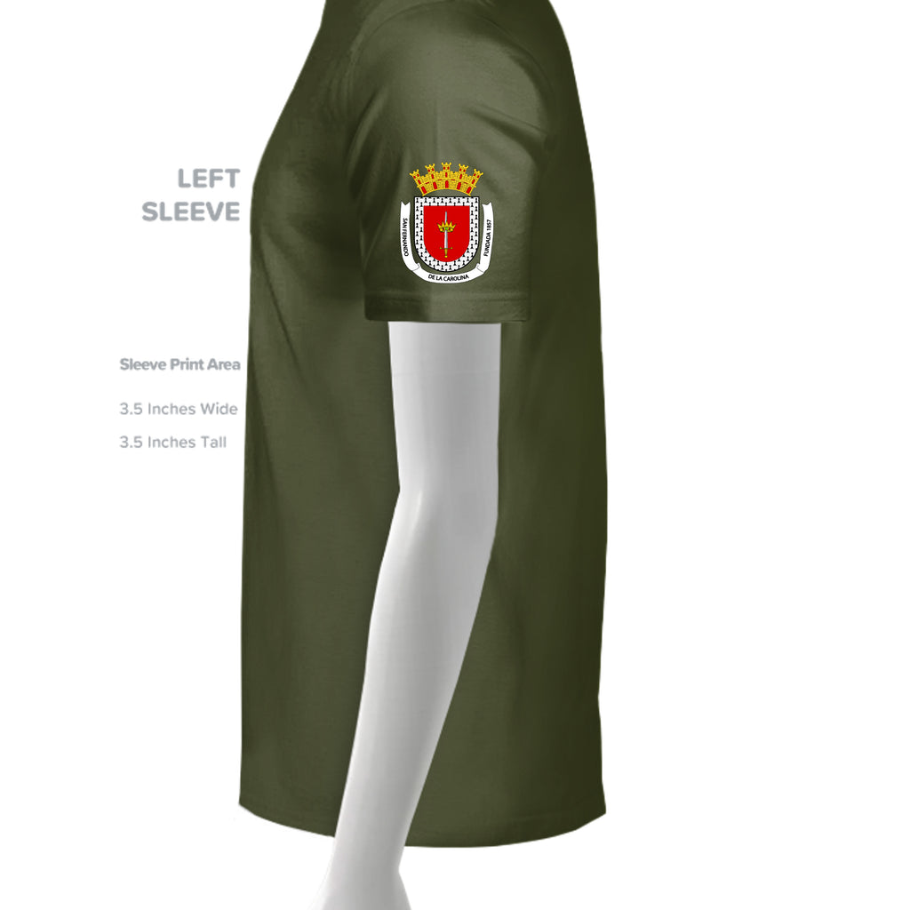 MILITARY GREEN - G500 - SLEEVE_LEFT