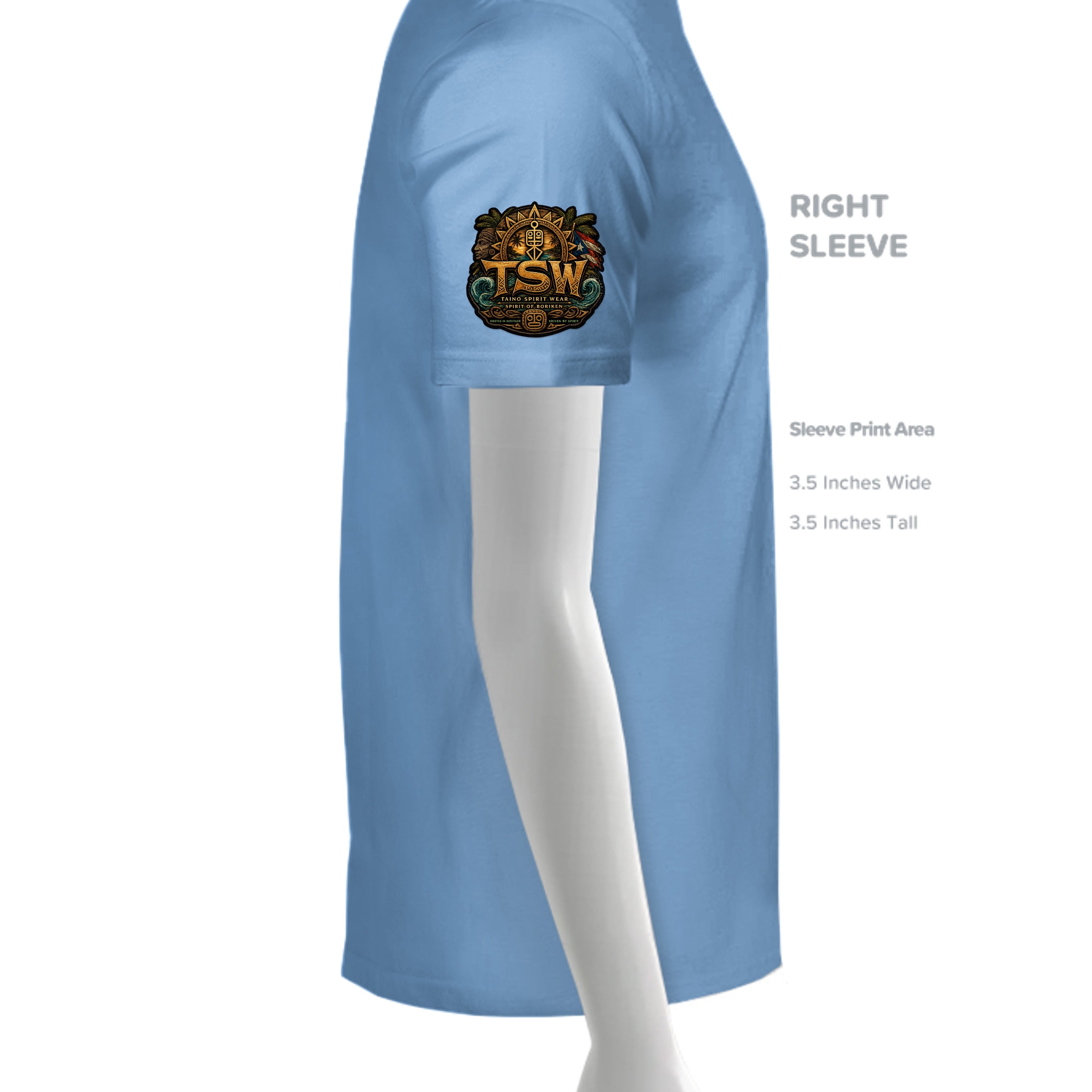 CAROLINA BLUE - G500 - SLEEVE_RIGHT