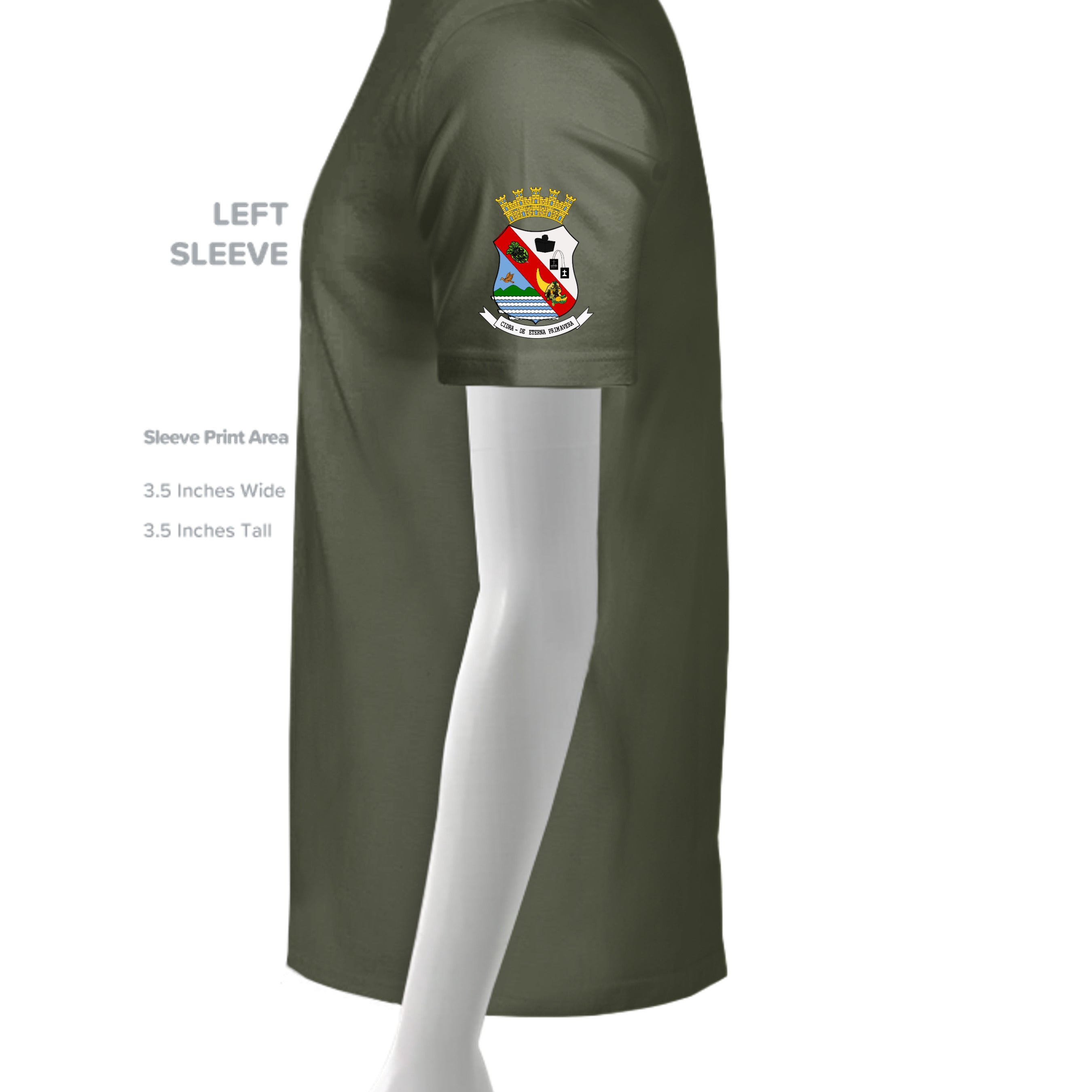 MILITARY GREEN - 3005 - SLEEVE_LEFT