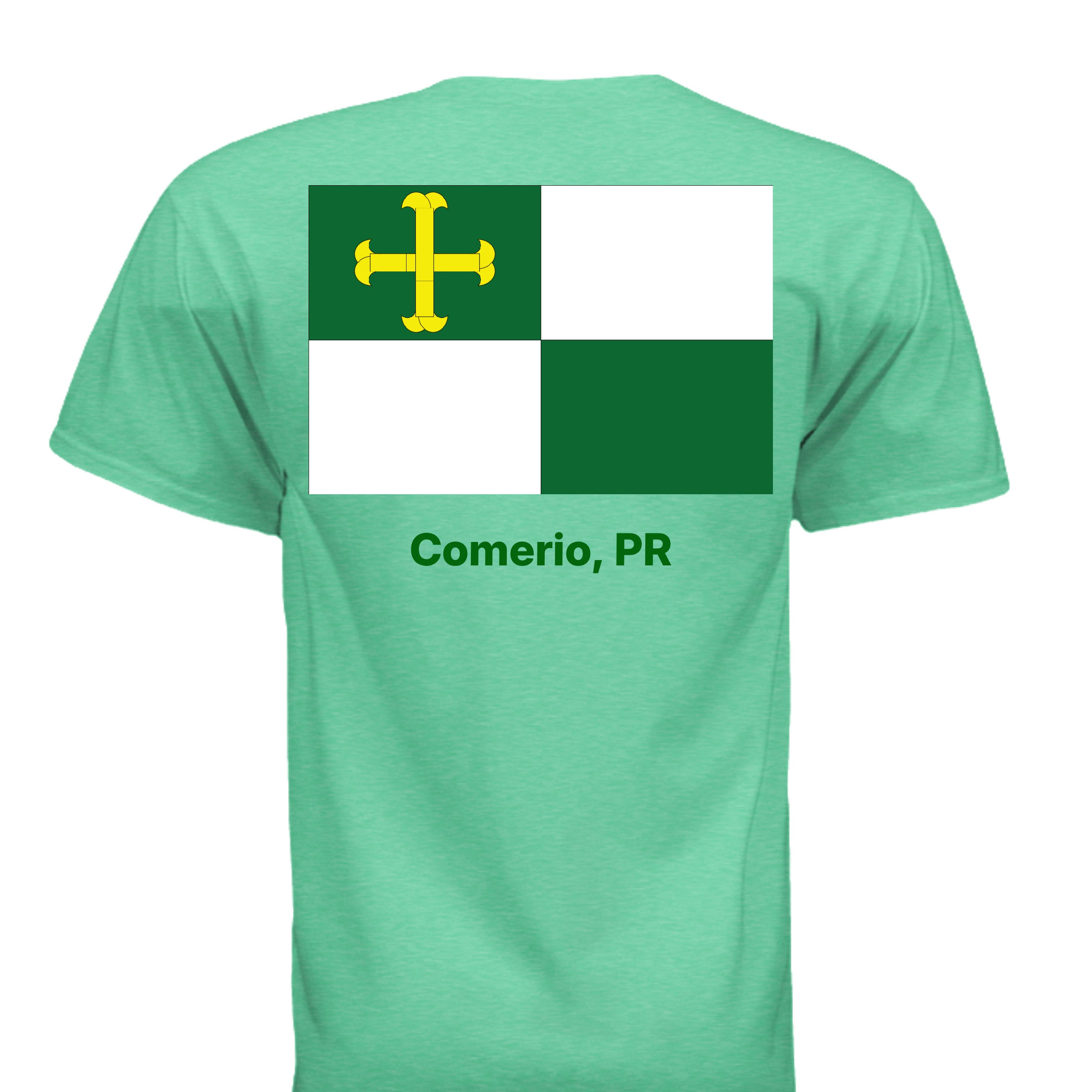 HEATHER IRISH GREEN - G64V - BACK