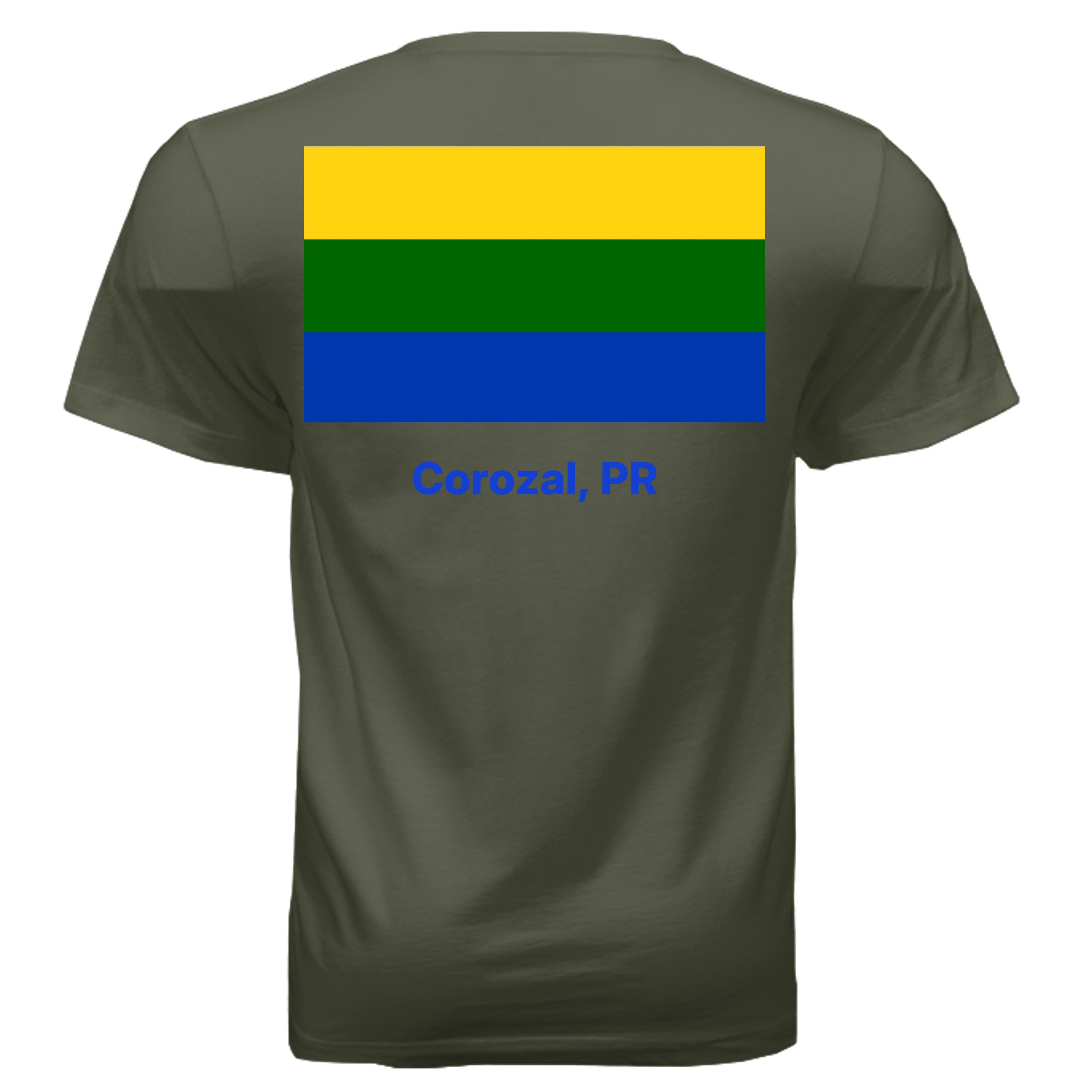 MILITARY GREEN - 3005 - BACK