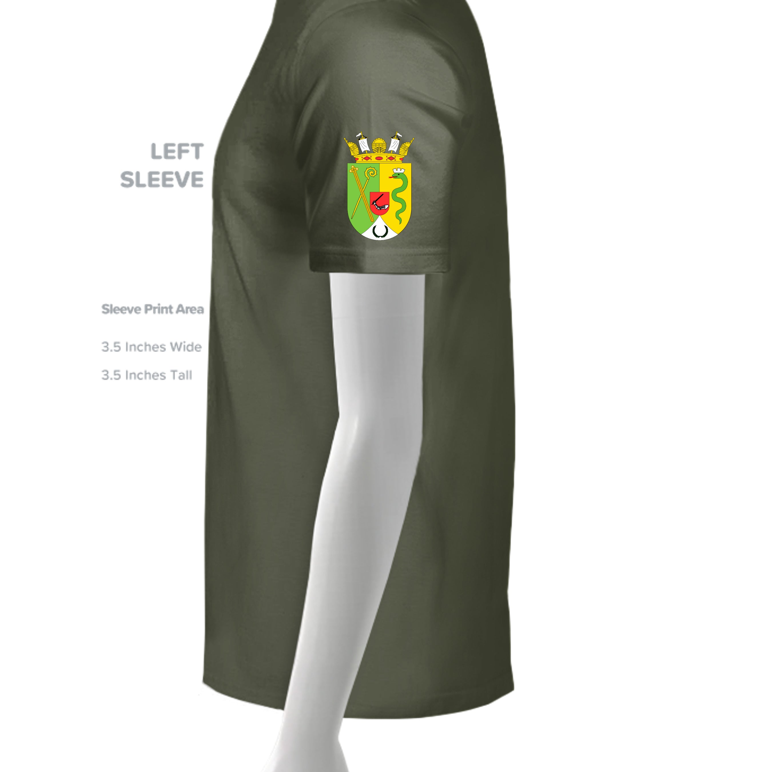 MILITARY GREEN - 3005 - SLEEVE_LEFT