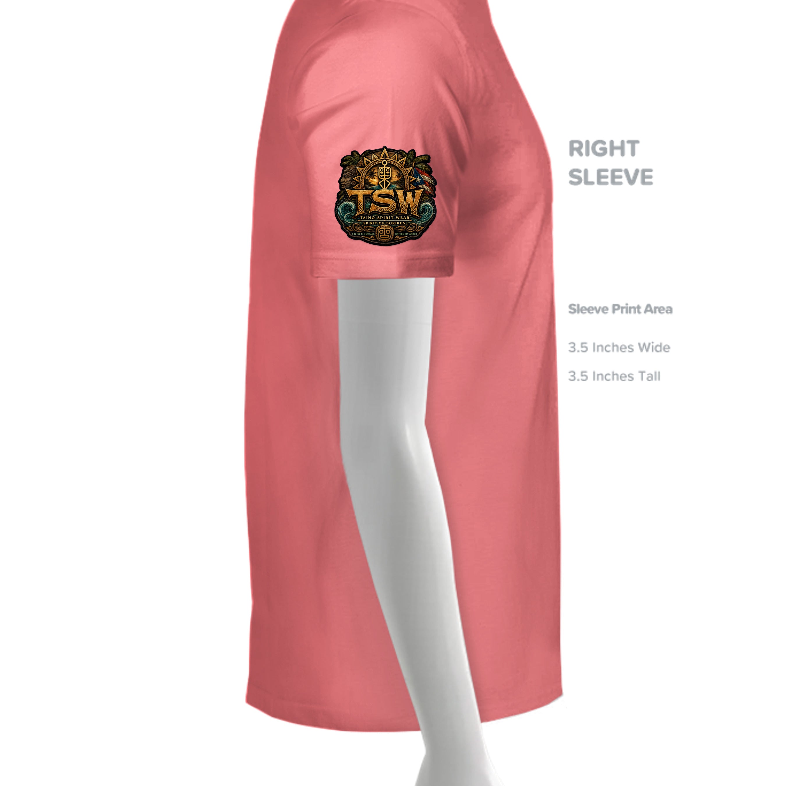 CORAL SILK - G500 - SLEEVE_RIGHT
